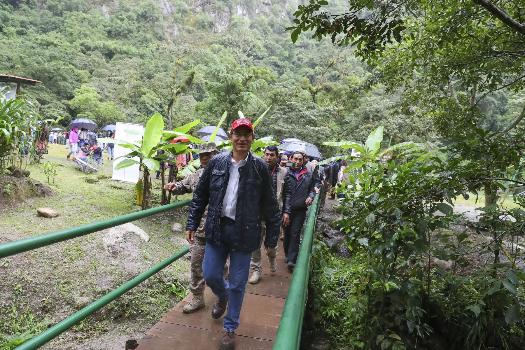 Presidente Martín Vizcarra promueve reforestación de un millón de árboles para el Santuario Histórico Machupicchu  y de su zona de amortiguamiento.Foto: ANDINA/Prensa Presidencia