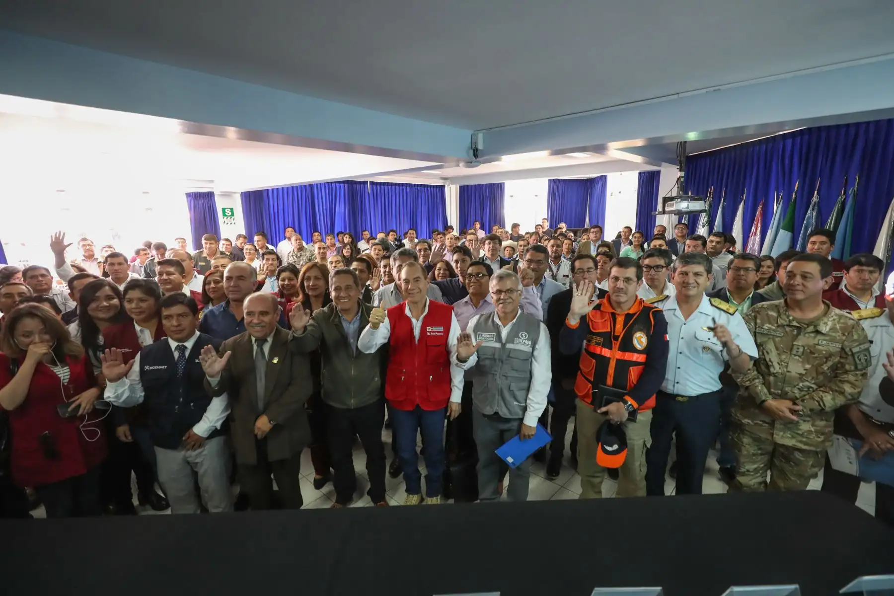 Ministro de Defensa, Walter Martos realizó viaje de trabajo a la región Cajamarca. Foto: MINDEF