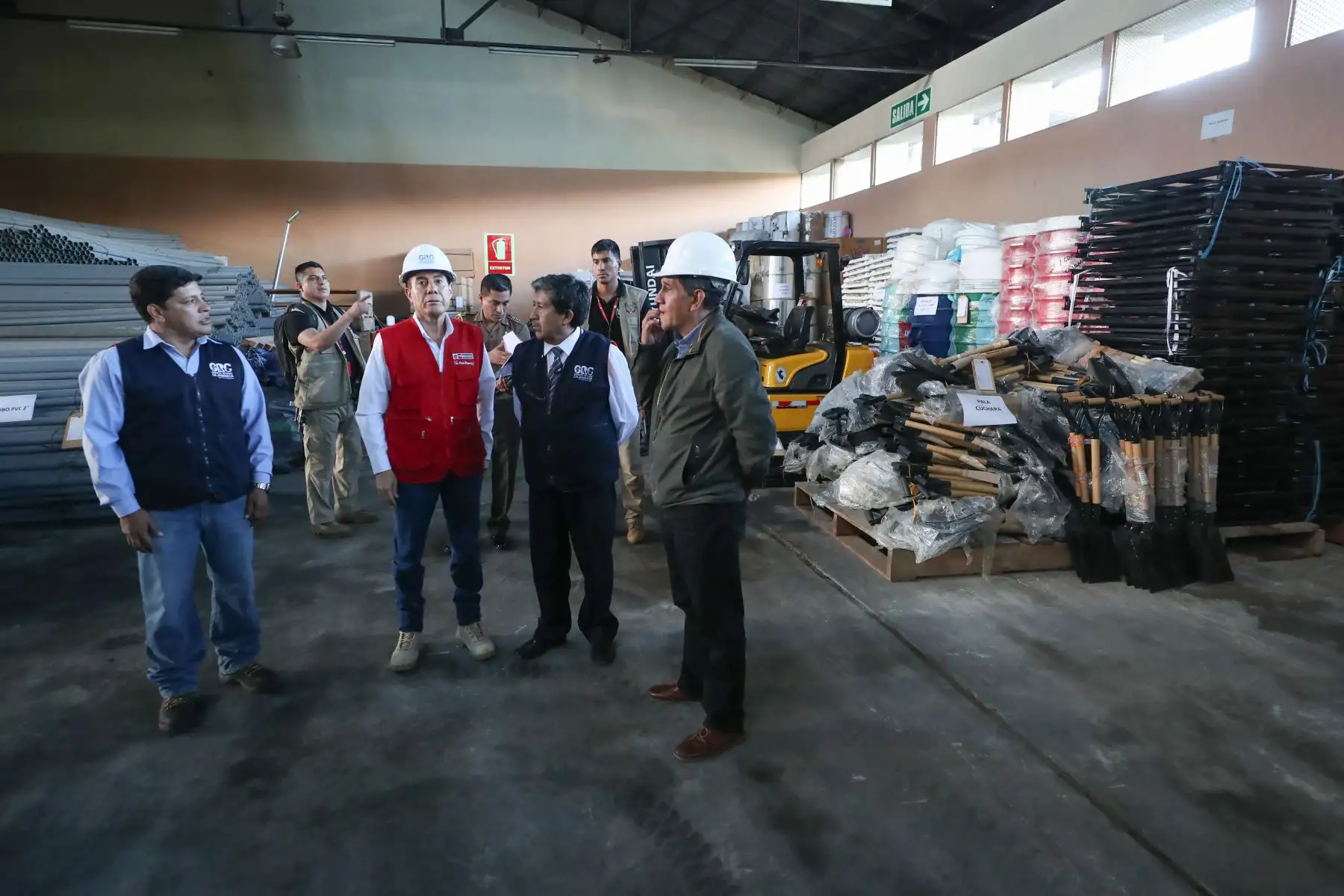 Ministro de Defensa, Walter Martos realizó viaje de trabajo a la región Cajamarca. Foto: MINDEF