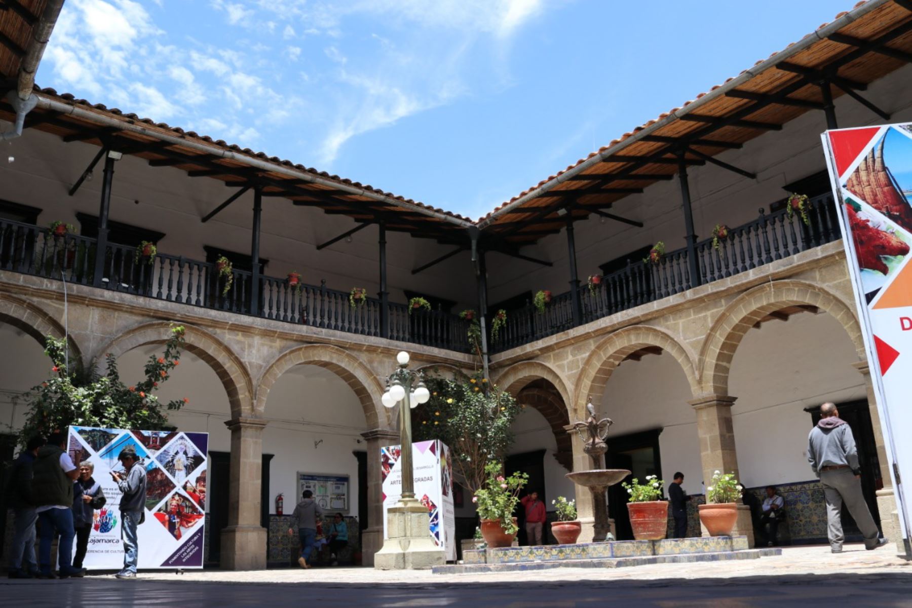Antiguo palacio municipal de Cajamarca se reconvierte y hoy es un hermoso centro cultural. ANDINA/Difusión