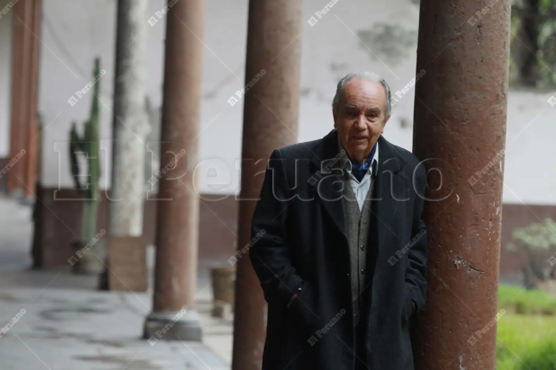 03 agosto 2011 / Entrevista al historiador e investigador Pablo Macera. Foto: ANDINA/archivo EL PERUANO