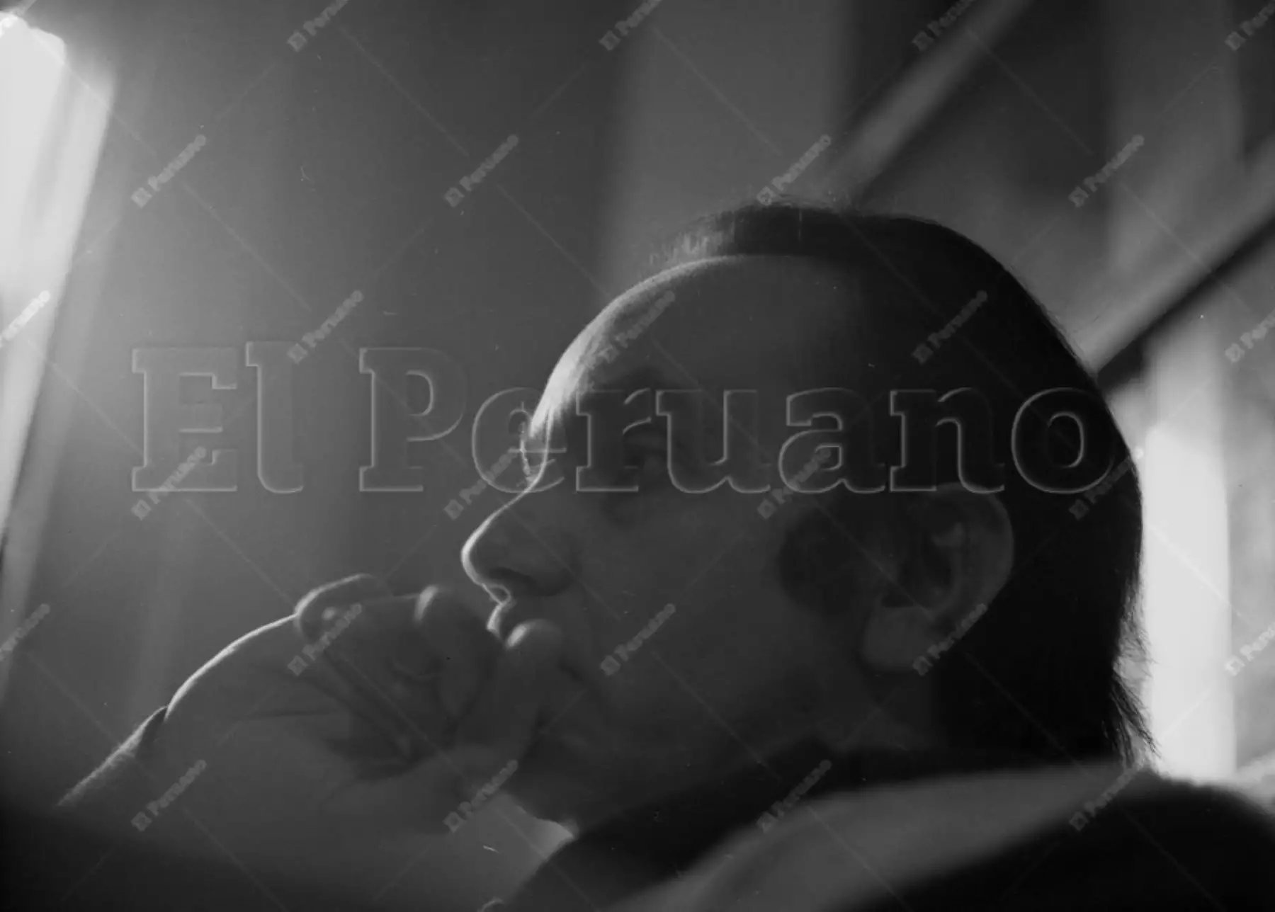 25 octubre 1975/ Entrevista al historiador Pablo Macera. Foto: ANDINA/archivo EL PERUANO
