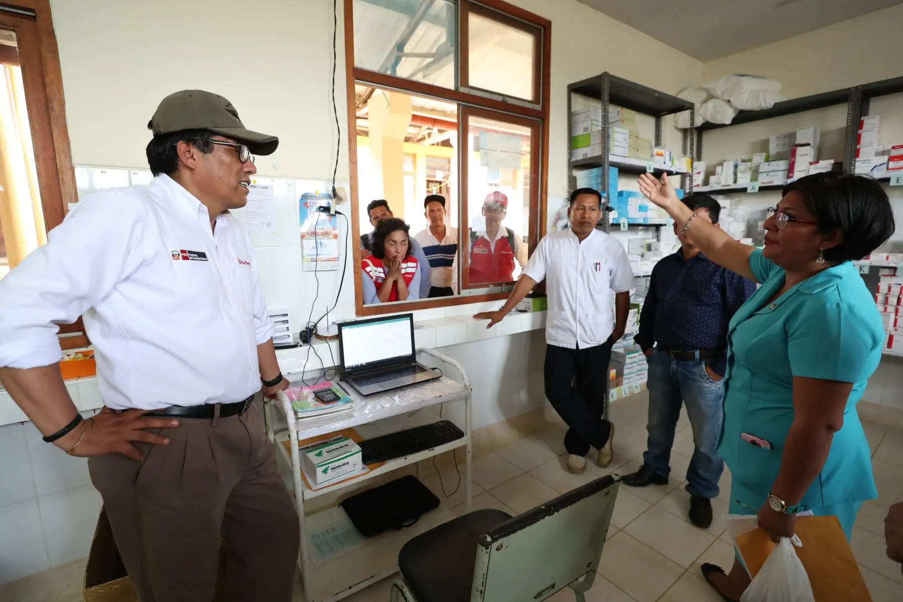 Presidente del Consejo de Ministros, Vicente Zeballos Salinas, realizó visita de trabajo en distrito Teniente Manuel Clavero en la región Loreto. PCM