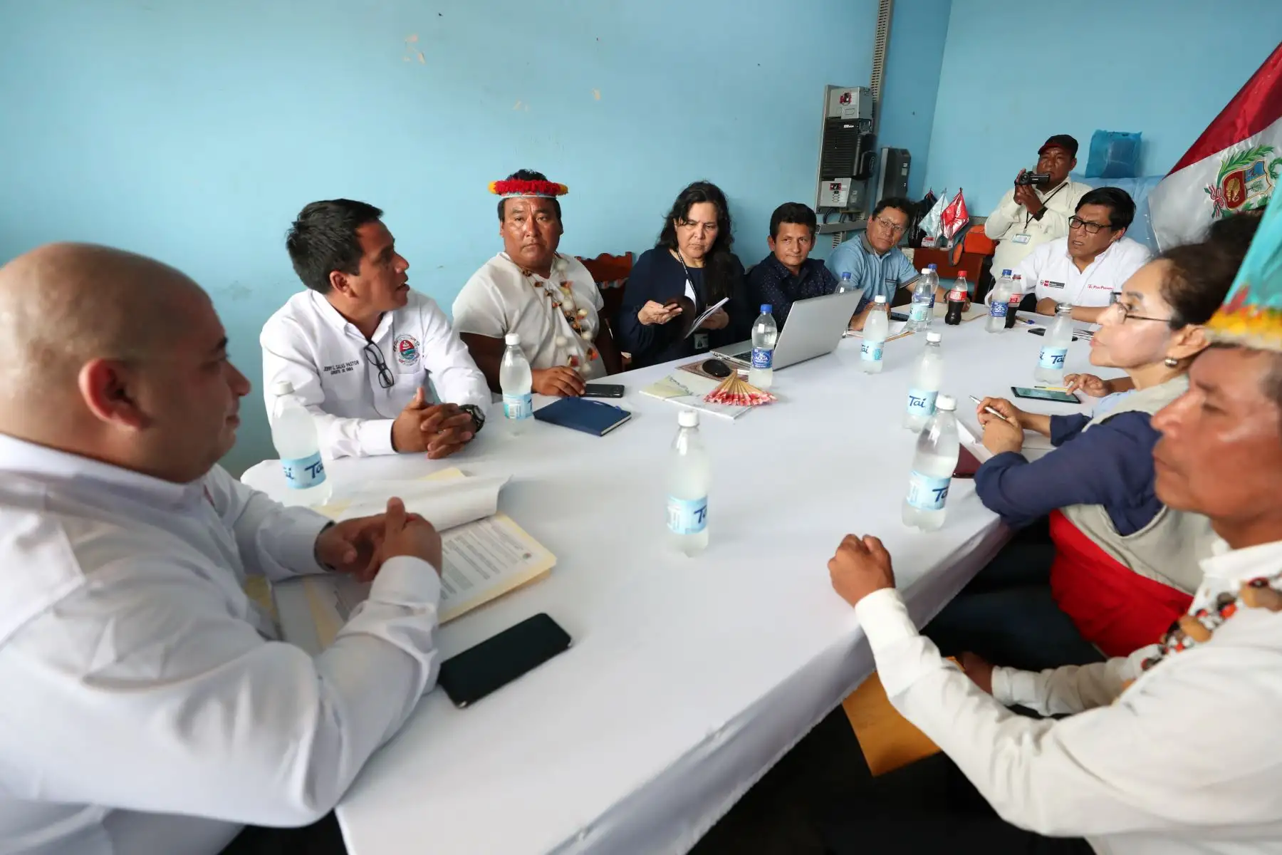 Presidente del Consejo de Ministros, Vicente Zeballos Salinas, realizó visita de trabajo en distrito Teniente Manuel Clavero en la región Loreto. PCM