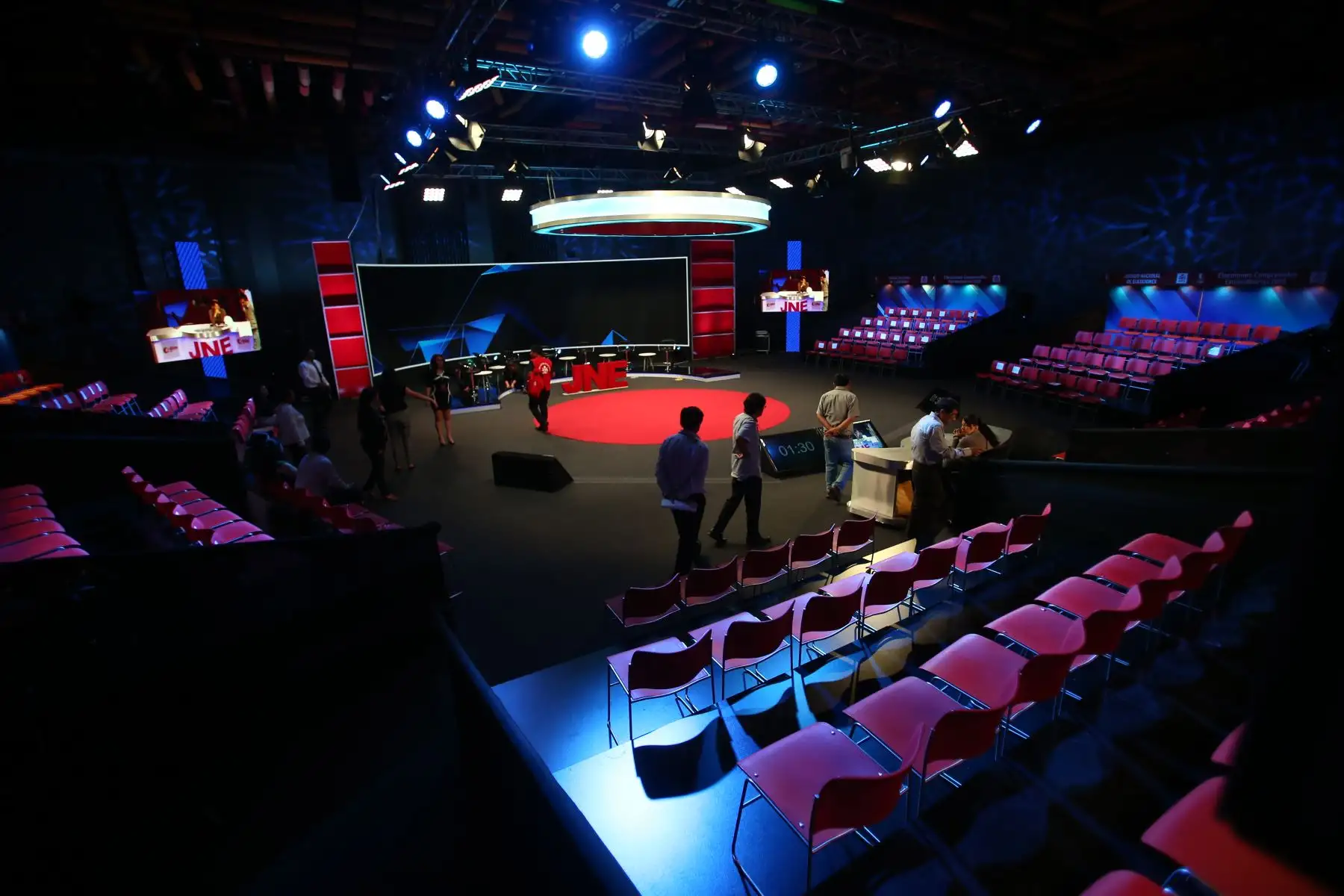 Elecciones 2020. Queda todo listo para iniciar debate de candidatos al Congreso. Foto: ANDINA/Tarqui Vidal