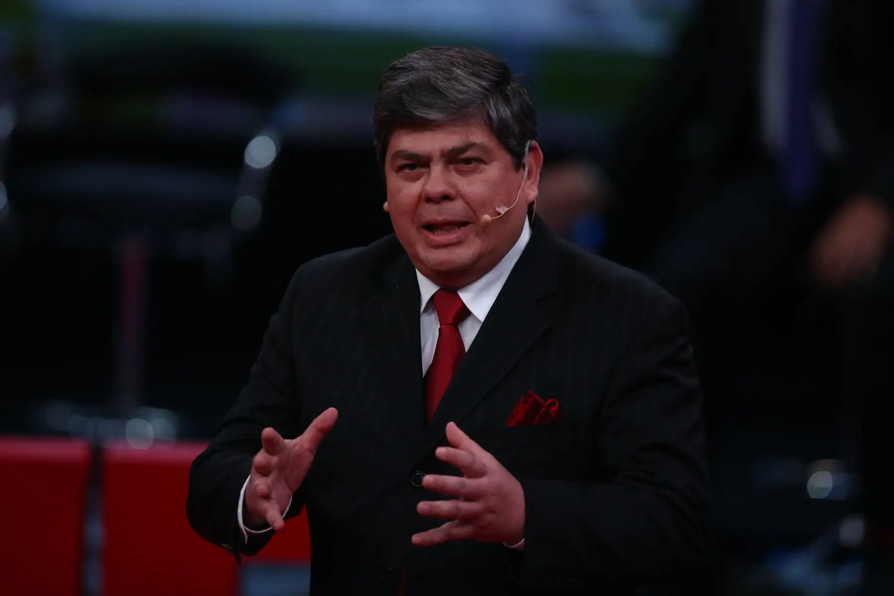 Carlos Torre Caro de Vamos Perú participa en debate. Foto: ANDINA/Vidal Tarqui