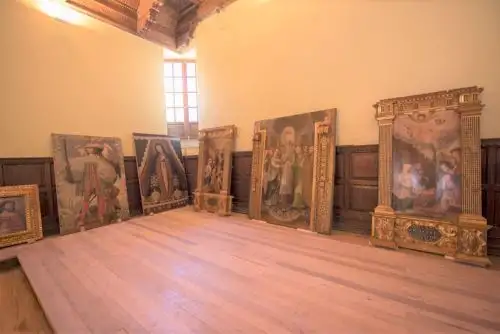 Dirección Desconcentrada de Cultura de Cusco entrega nueve hermosos lienzos de arte religioso colonial de Cusco. ANDINA/Difusión