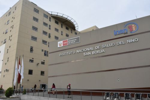 Instituto Nacional del Niño de San Borja. Foto: Andina/Difusión