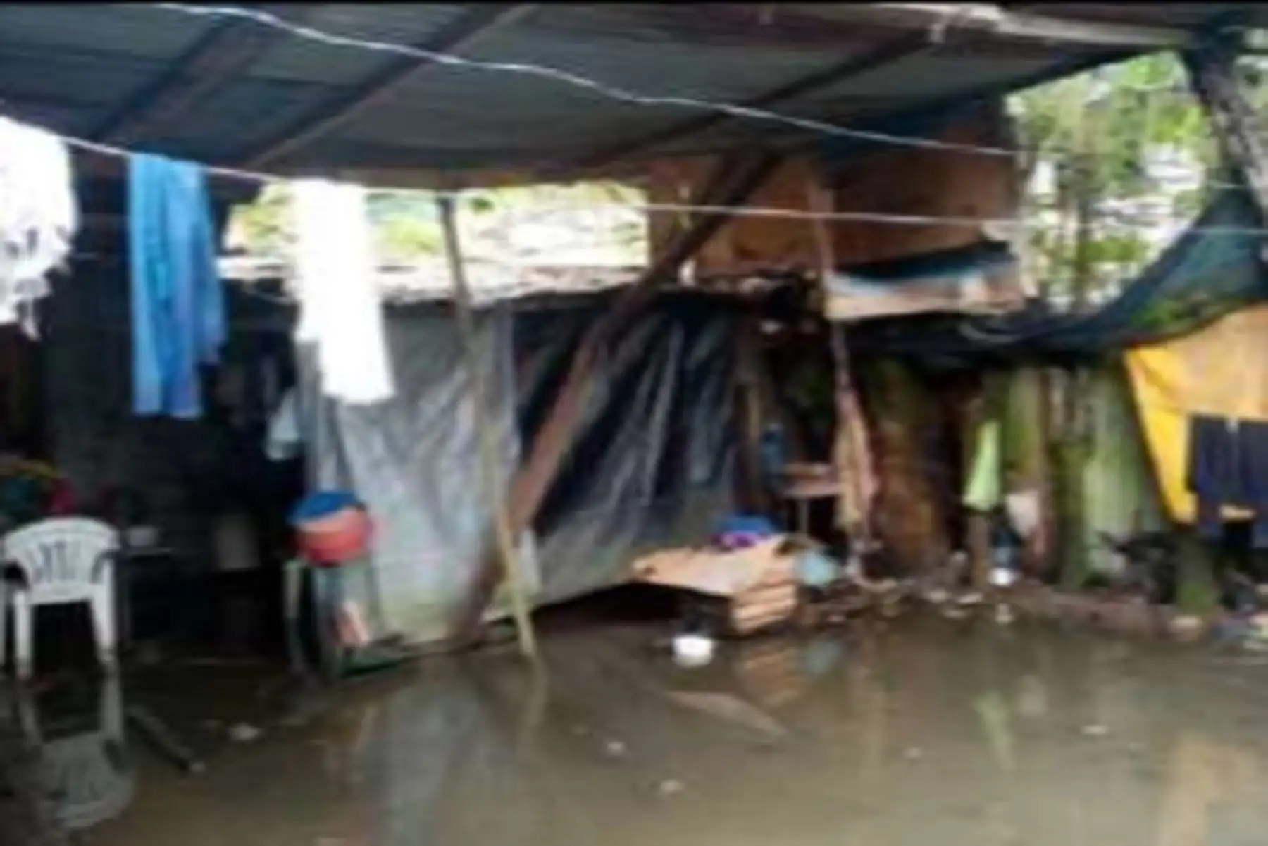 Inundación de viviendas en la provincia de Leoncio Prado, región Huánuco. Foto: ANDINA/Archivo