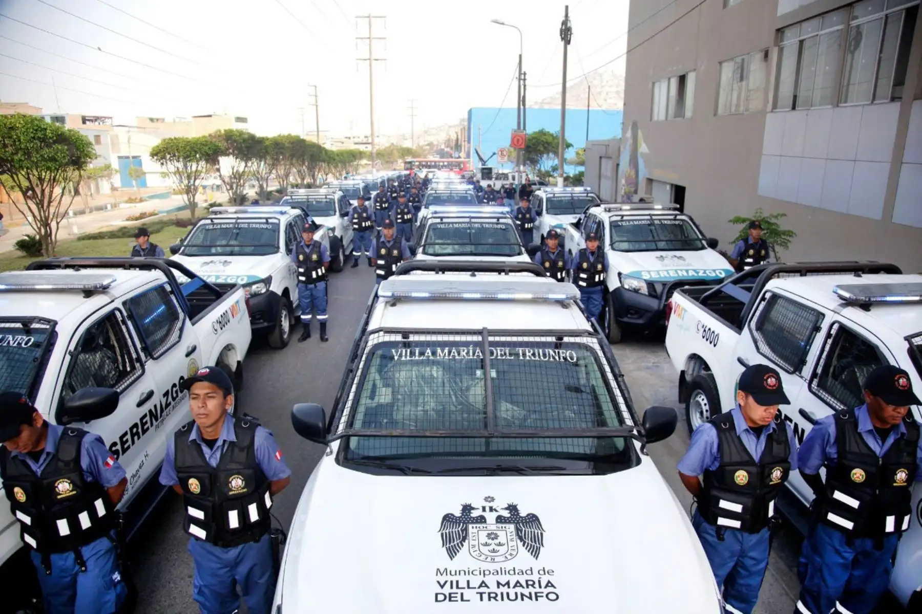 Refuerzan seguridad ciudadana en VMT. Foto: Andina/difusión