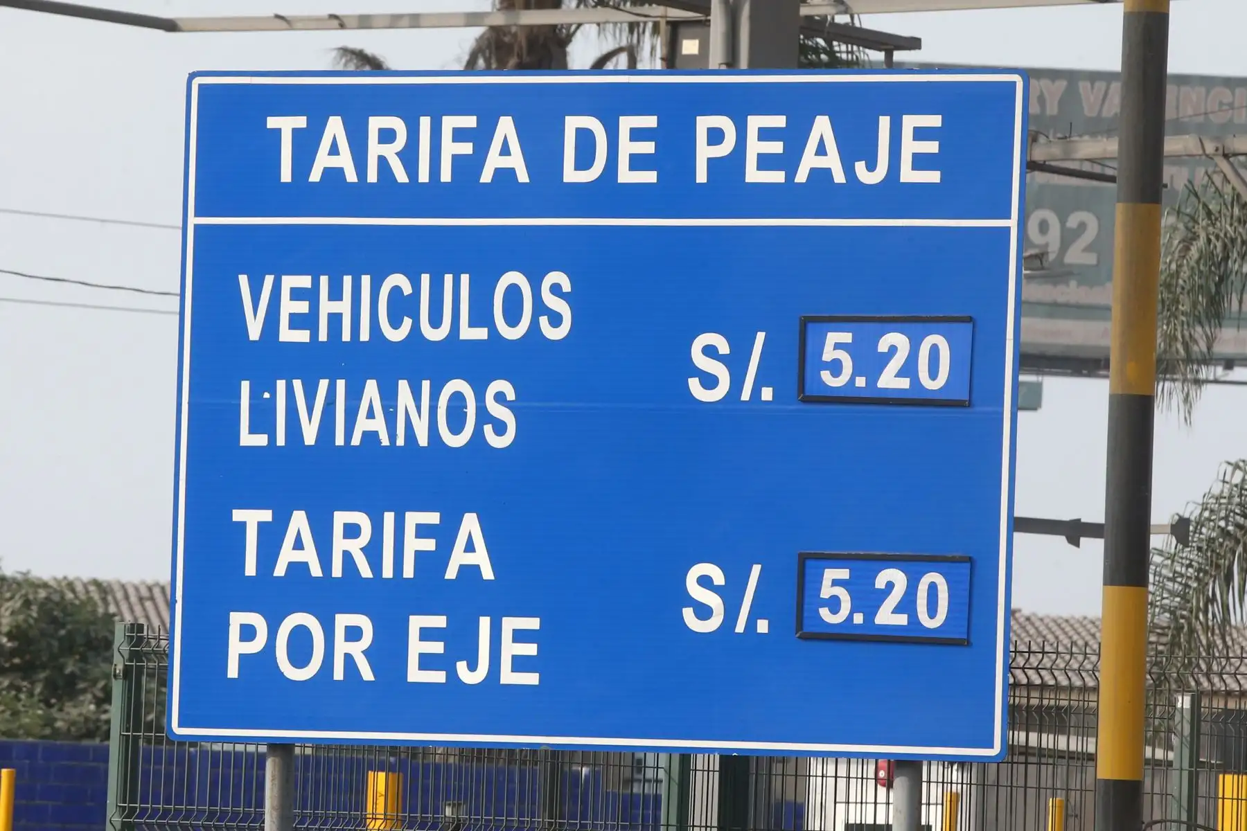 La tarifa del peaje de la Línea Amarilla ha sido fijada en 5.20 soles. Foto: ANDINA/Vidal Tarqui
