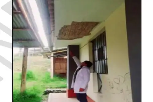 Personal del Espacio de Monitoreo de Emergencia y Desastres de la Red de Salud Conchucos, desplazará una brigadista de la Microred San Luis, para la elaboración de la ficha de evaluación de daños,