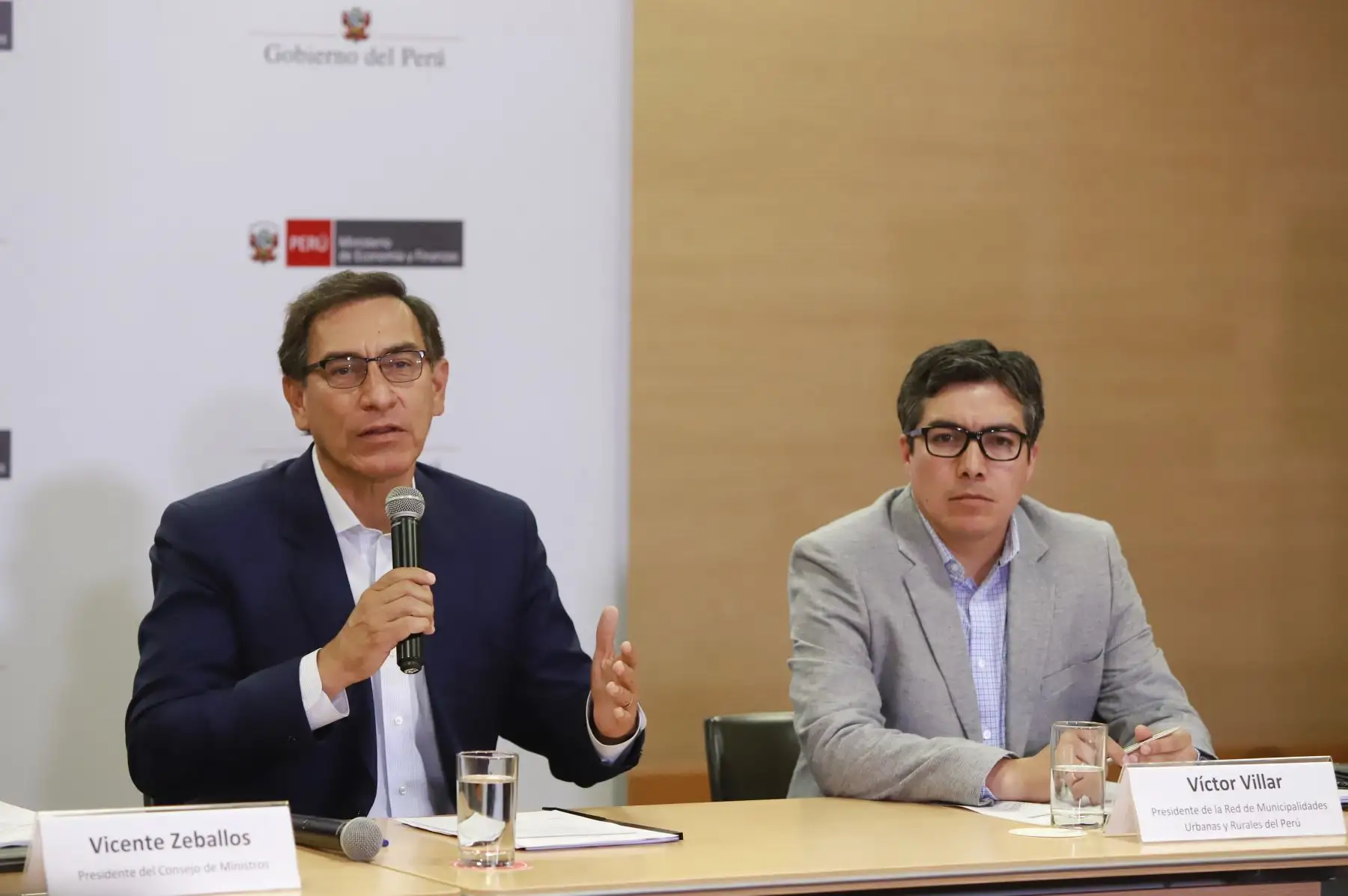 Presidente Martín Vizcarra participa en la reunión de trabajo con la Red de Municipalidades Rurales del Perú (REMURPE)
Foto: ANDINA/Prensa Presidencia