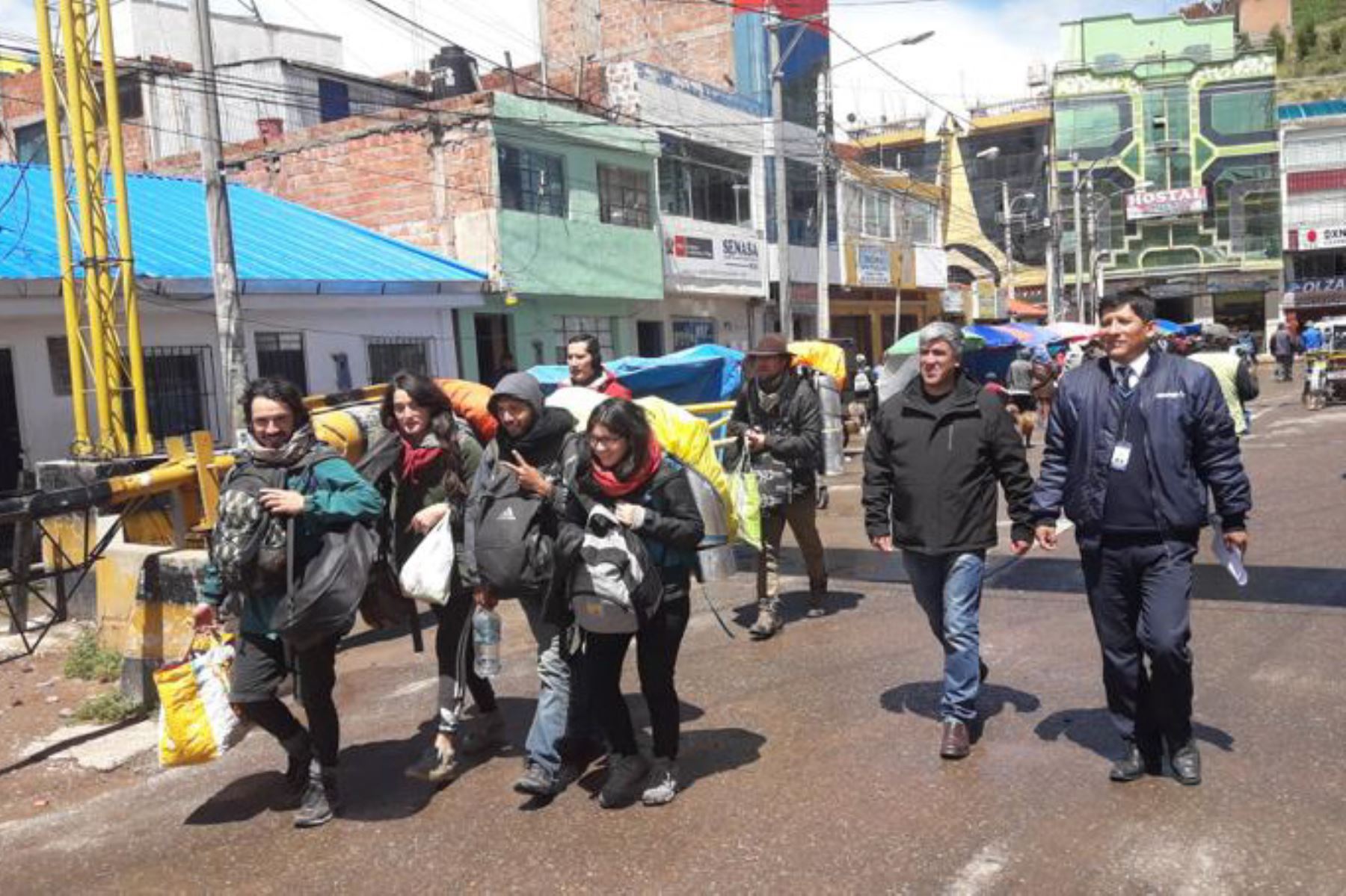 Migraciones oficializó la expulsión de los turistas extranjeros acusados de causar daños en Machu Picchu. Foto: ANDINA/difusión.