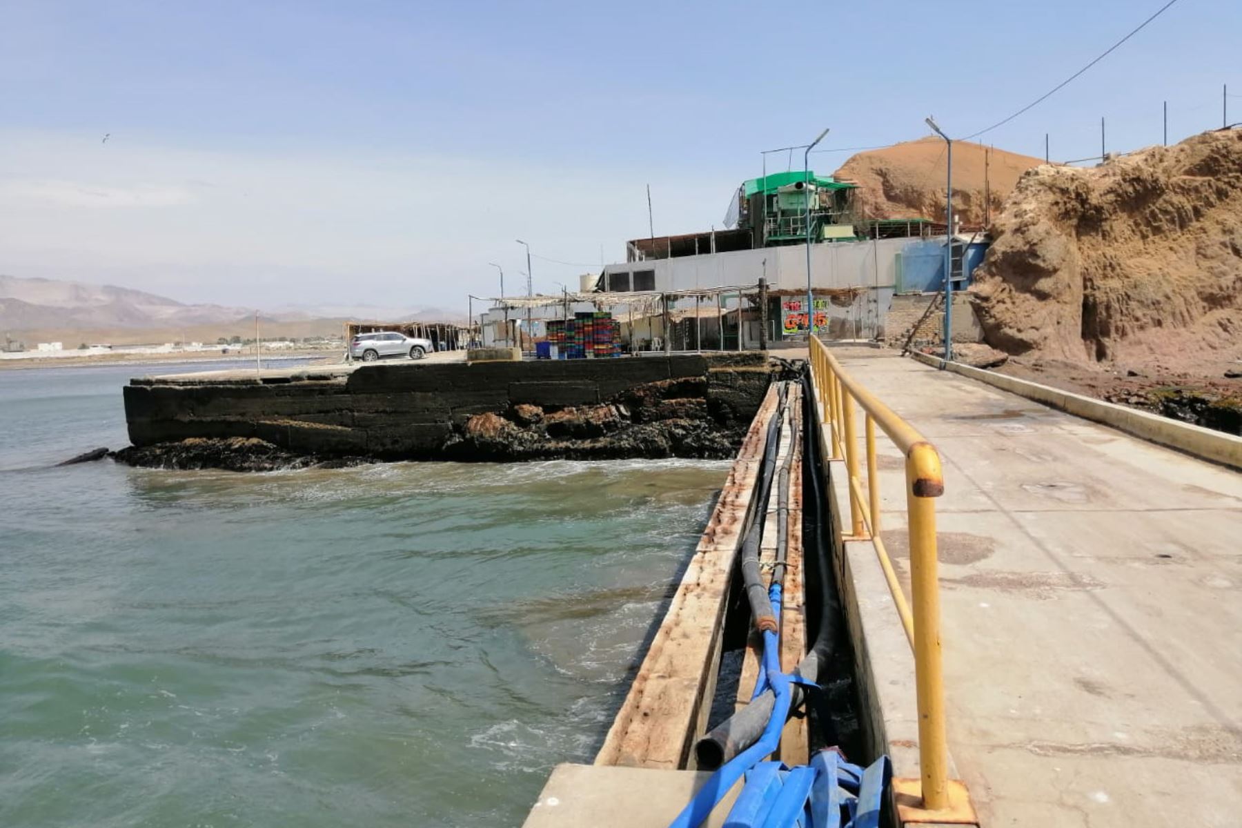 Áncash: renovado desembarcadero de Huarmey beneficiará a 1,000 familias pesqueras