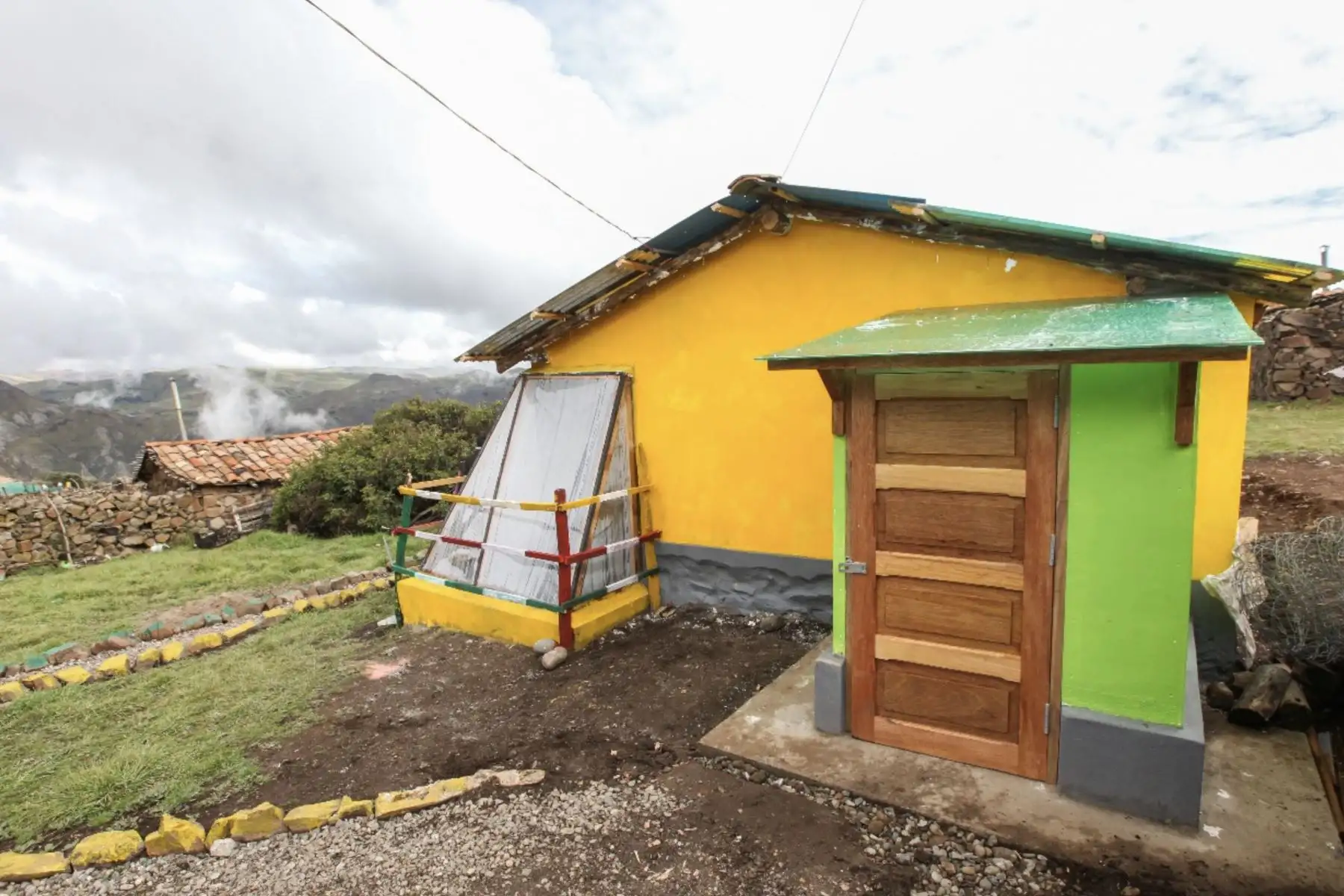 Centro poblado Hornobamba donde se realizan obras del proyecto MiAbrigo en el que favorece a las familias en situación de pobreza y pobreza extrema.
Foto:Difusión Midis