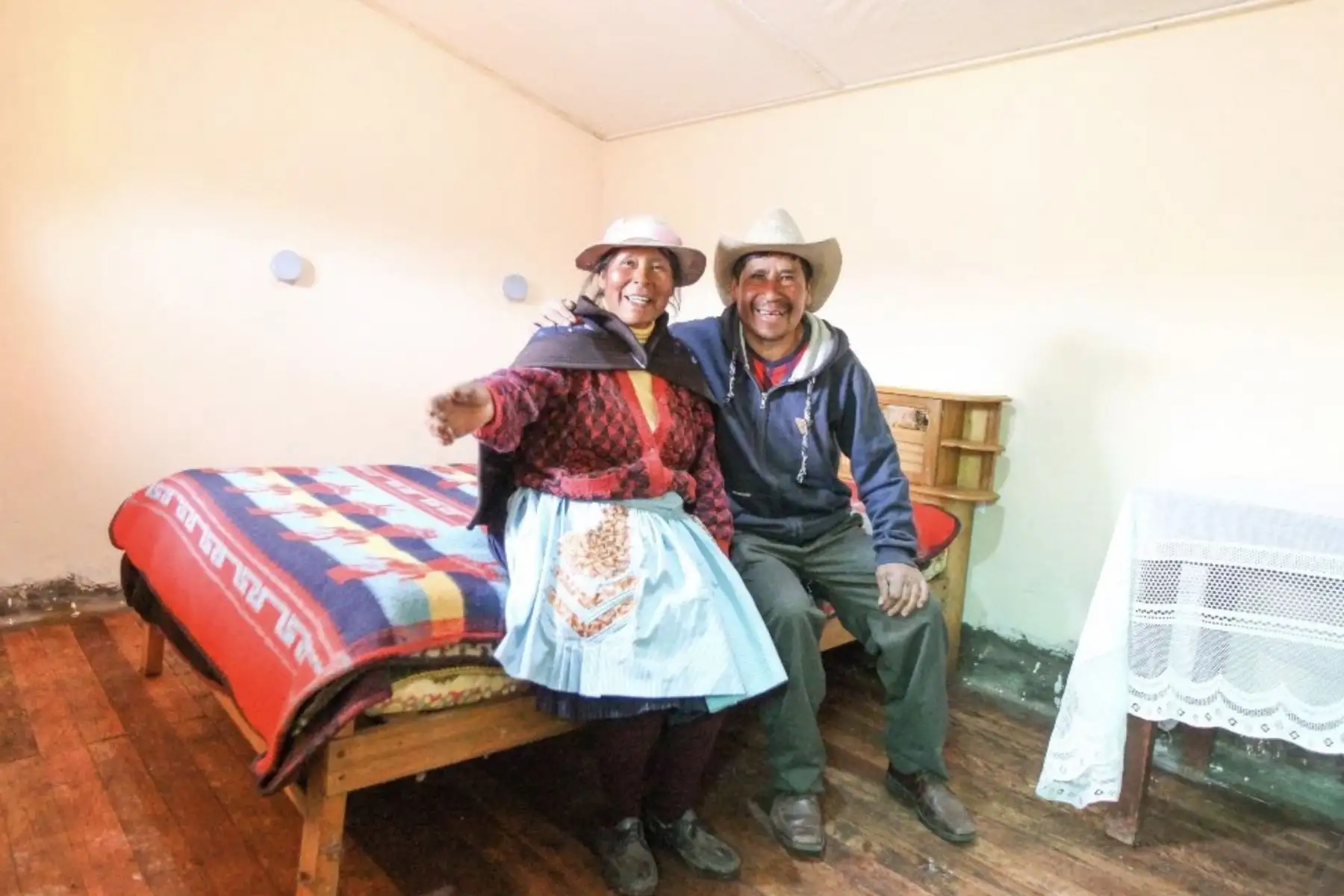 Centro poblado Hornobamba donde se realizan obras del proyecto MiAbrigo en el que favorece a las familias en situación de pobreza y pobreza extrema.
Foto:Difusión Midis