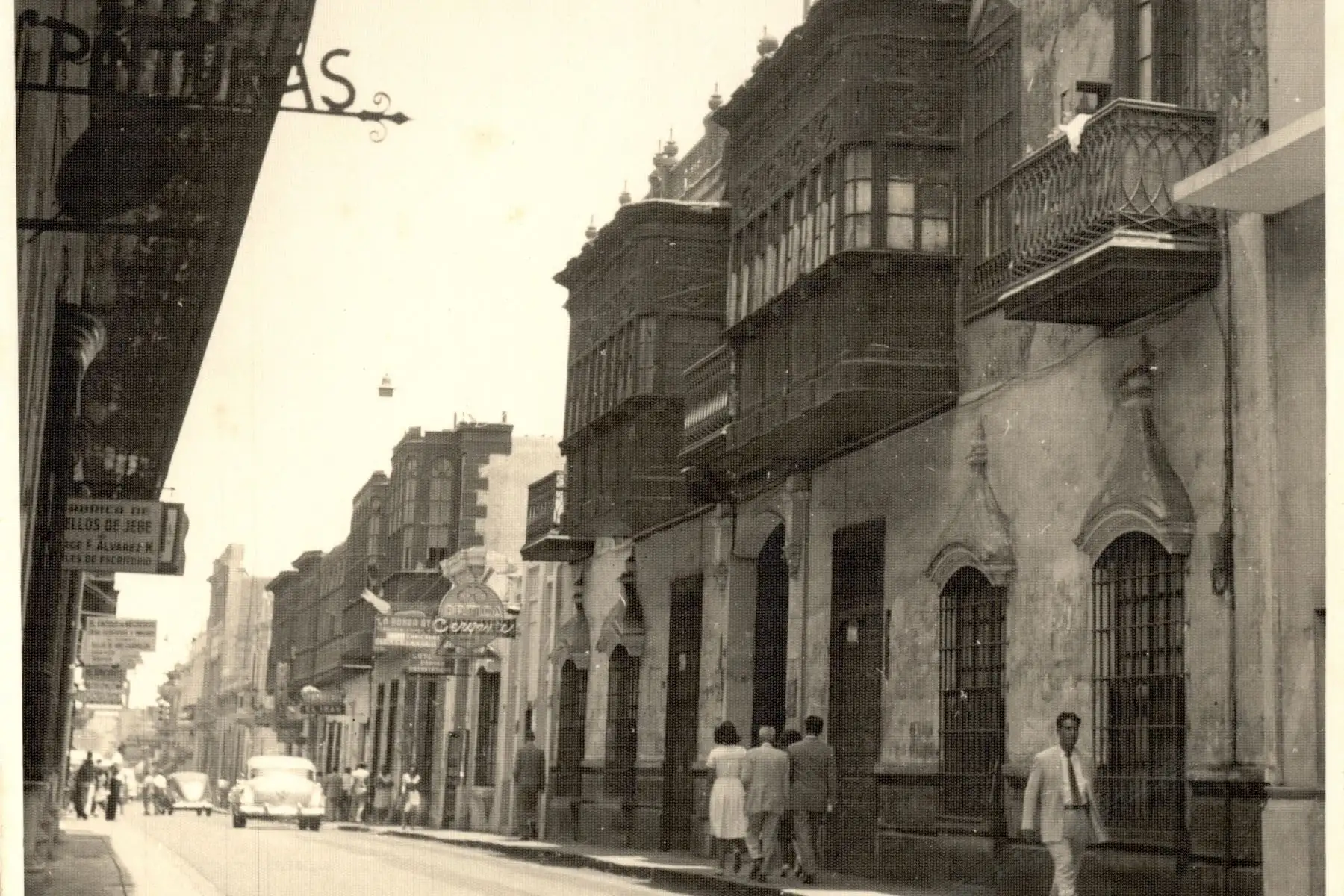 Calle Negreiros. Foto: ANDINA/archivo