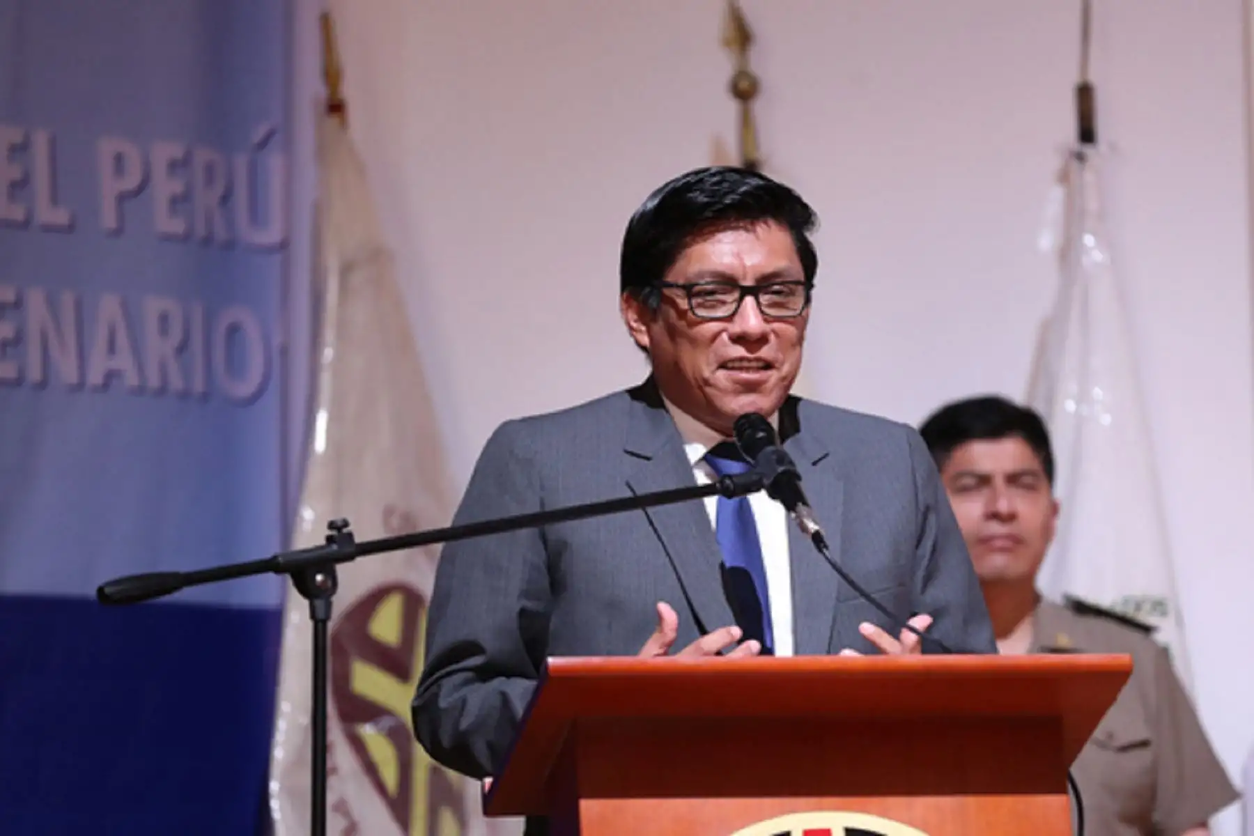 Titular del Consejo de Ministros, Vicente Zeballos. Foto: Difusión.