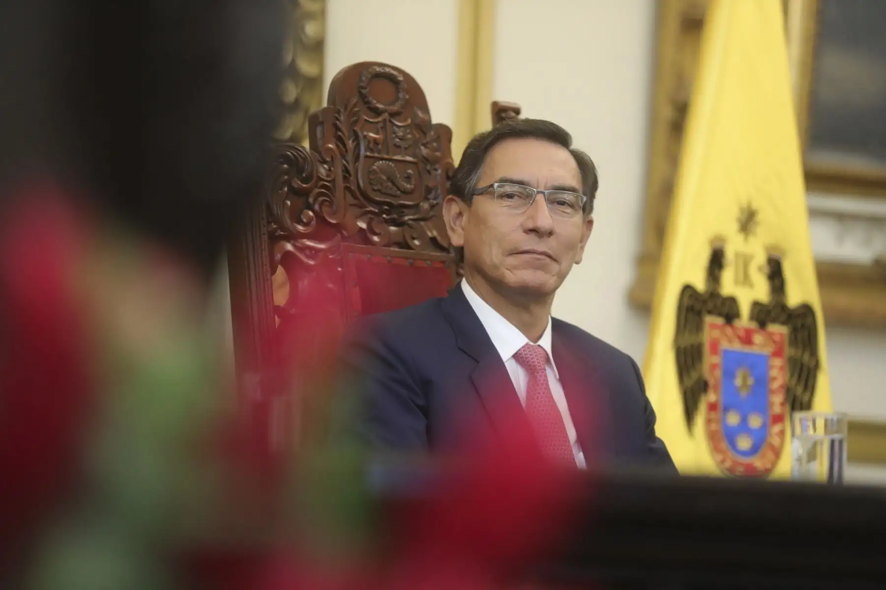 Presidente de la República, Martín Vizcarra y alcalde de Lima Jorge Muñoz encabezaron Sesión Solemne por el 485.° aniversario de la fundación de la ciudad y homenaje póstumo a limeños destacados.
Foto: ANDINA/Prensa Presidencia