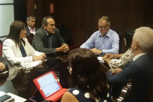 La titular de la ATU, María Jara, sostuvo una reunión técnica con el alcalde Jorge Muñoz y el viceministro Carlos Estremadoyro.