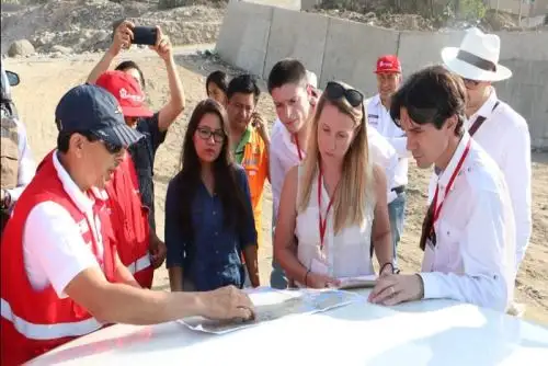 La visita de las delegaciones técnicas extranjeras se inició en Tumbes, continuó en Piura y La Libertad y concluyó en Áncash