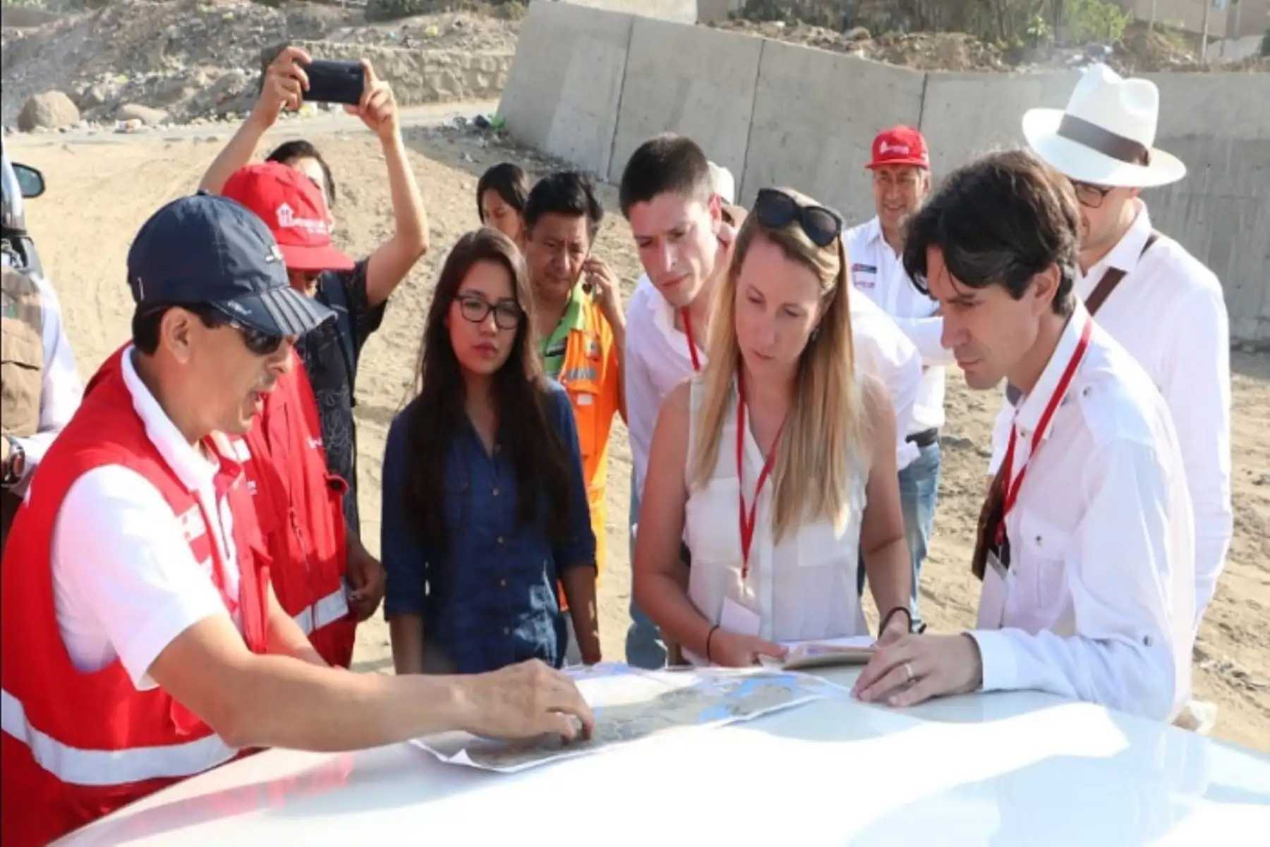 La visita de las delegaciones técnicas extranjeras se inició en Tumbes, continuó en Piura y La Libertad y concluyó en Áncash