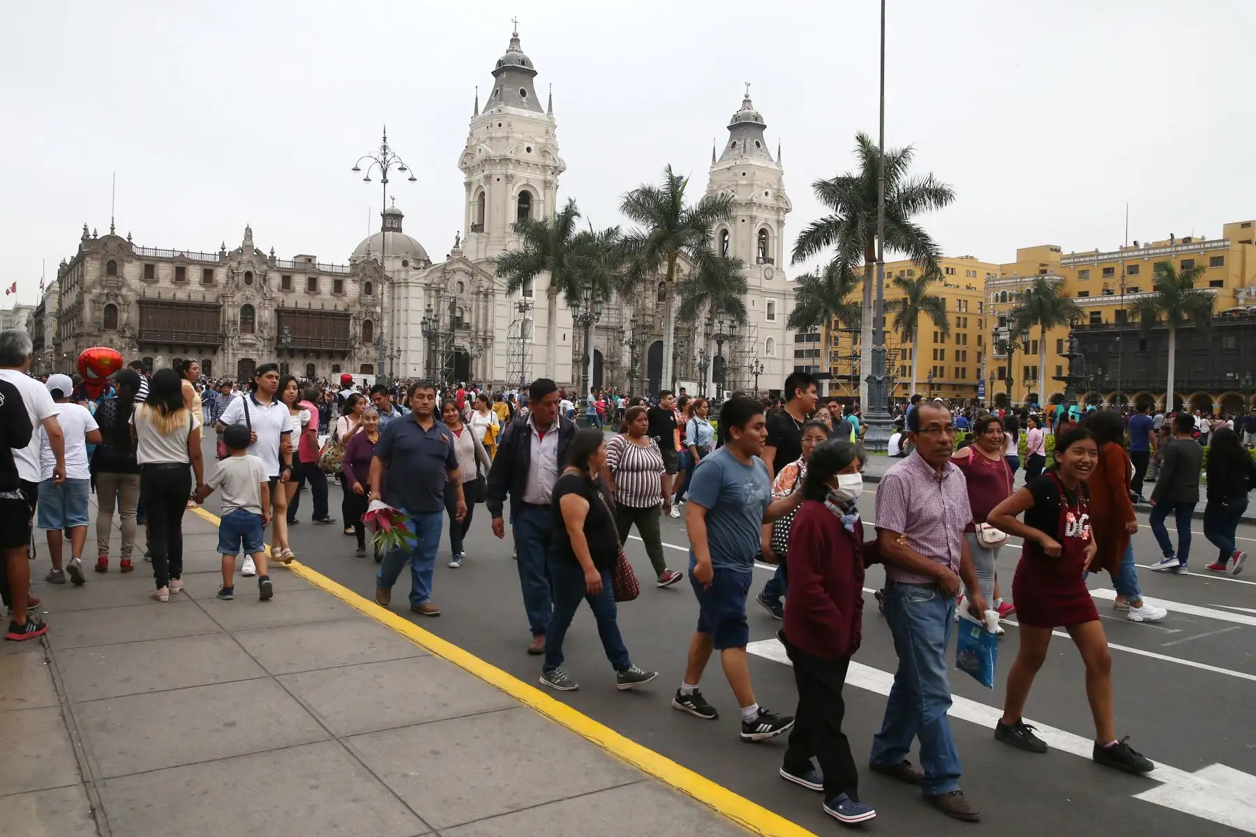 Actividades por la celebración del 485 aniversario de la ciudad de Lima. Foto: ANDINA/Vidal Tarqui
