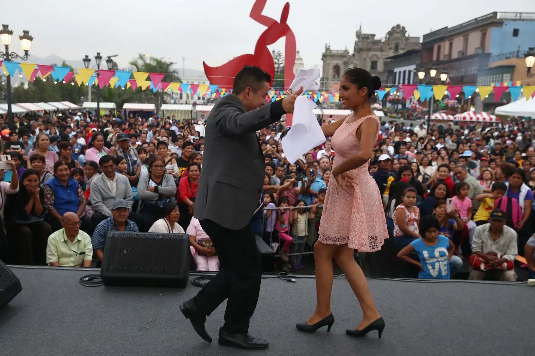 Actividades por la celebración del 485 aniversario de la ciudad de Lima. Foto: ANDINA/Vidal Tarqui
