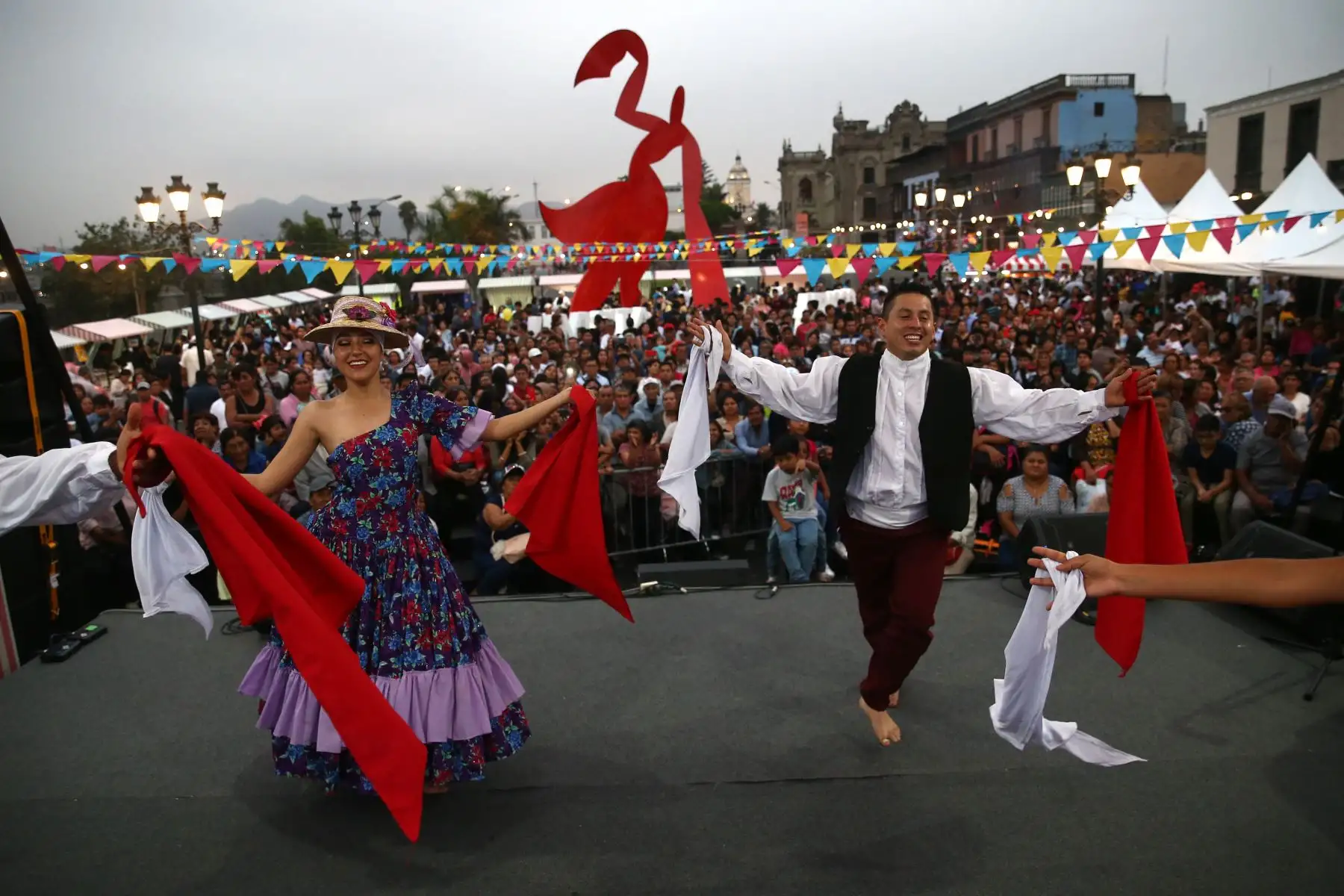 Actividades por la celebración del 485 aniversario de la ciudad de Lima. Foto: ANDINA/Vidal Tarqui