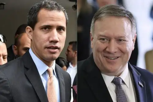 Juan Guaidó, reconocido como presidente encargado de Venezuela por medio centenar de países, se reunirá con el jefe de la diplomacia de Estados Unidos, Mike Pompeo.