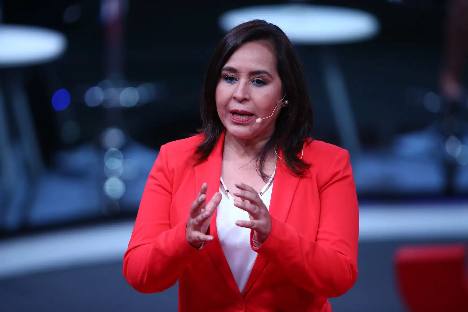 Nidia Vílchez fue retirada de las elecciones por la comisión política del PAP. ANDINA/Vidal Tarqui