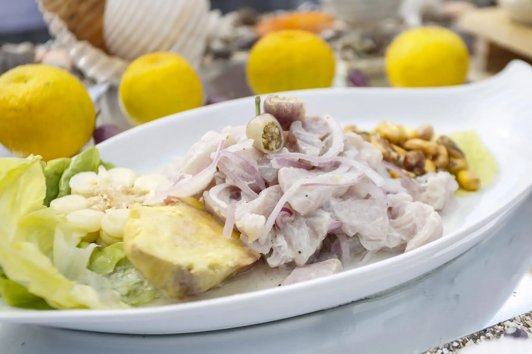 El ceviche es una de las especialidades de la variada cocina barranquina. Foto: ANDINA/Renato Pajuelo