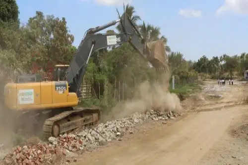 Labores de limpieza y encauzamiento se ejecuta en el marco del D.S. 201-2019-PCM que declara en emergencia los distritos de Tumbes
