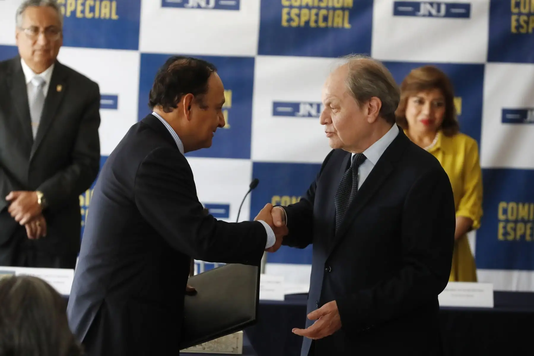 Guillermo Thornberry juró como séptimo integrante de la Junta Nacional de Justicia.
Foto: ANDINA/Renato Pajuelo