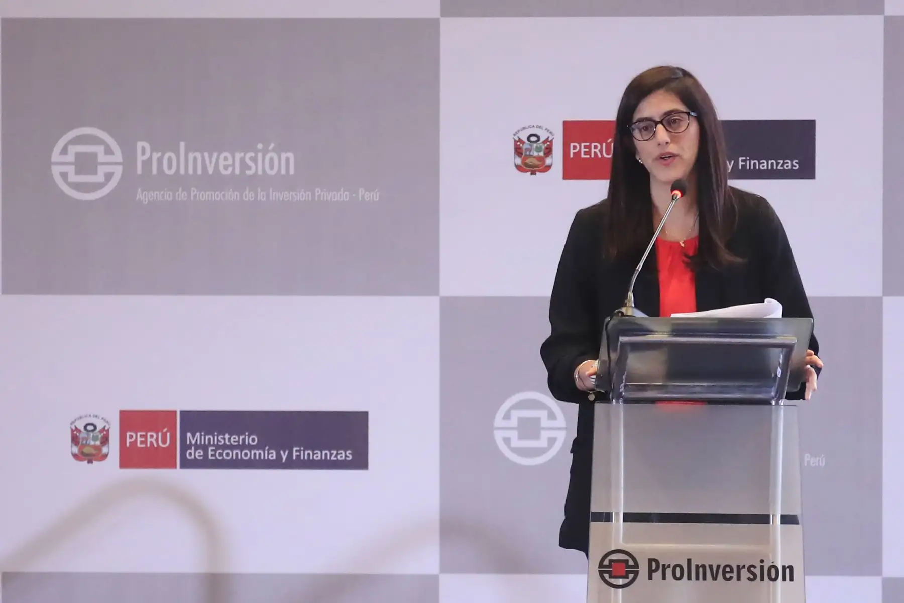 Ministra de Economía y Finanzas, María Antonieta Alva. ANDINA/Juan Carlos Guzmán