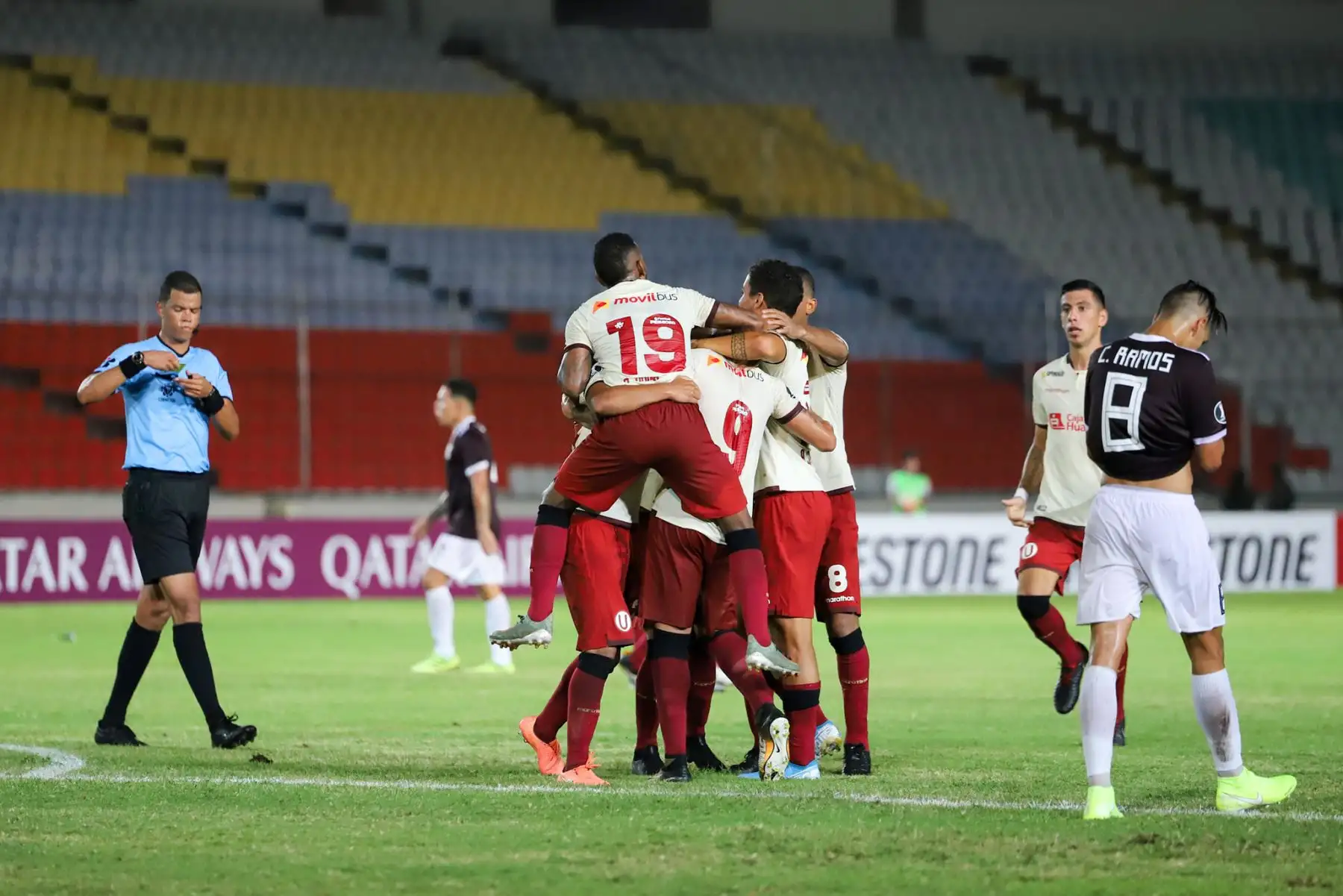 Universitario igualó 1-1 con Carabobo en Venezuela por la Libertadores. Foto: Club Universitario