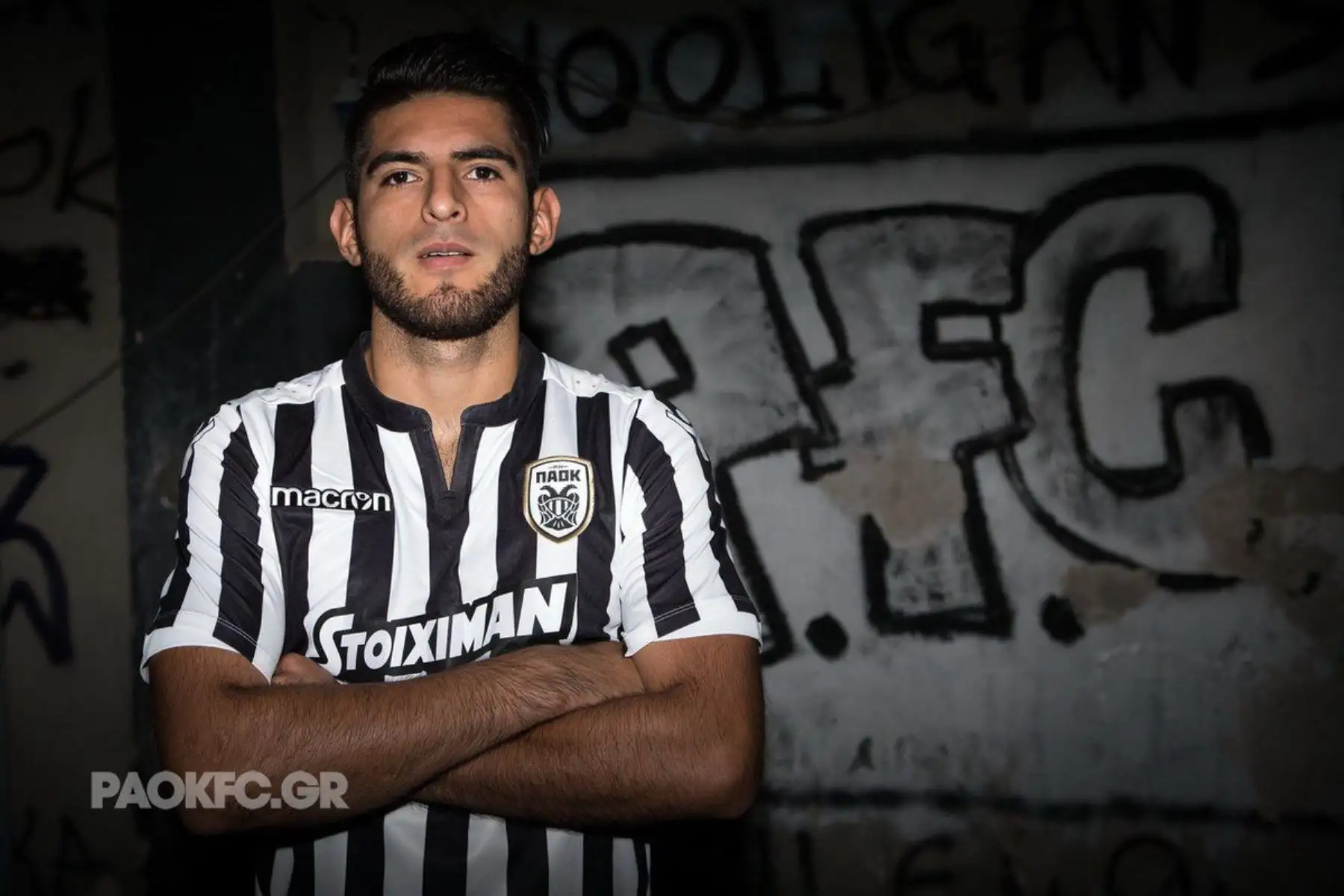 El 1 de septiembre de 2017 se confirma su traspaso al PAOK Salónica de Grecia, debutando con el conjunto griego en la victoria 2-1 ante Levadiakos. Difusión