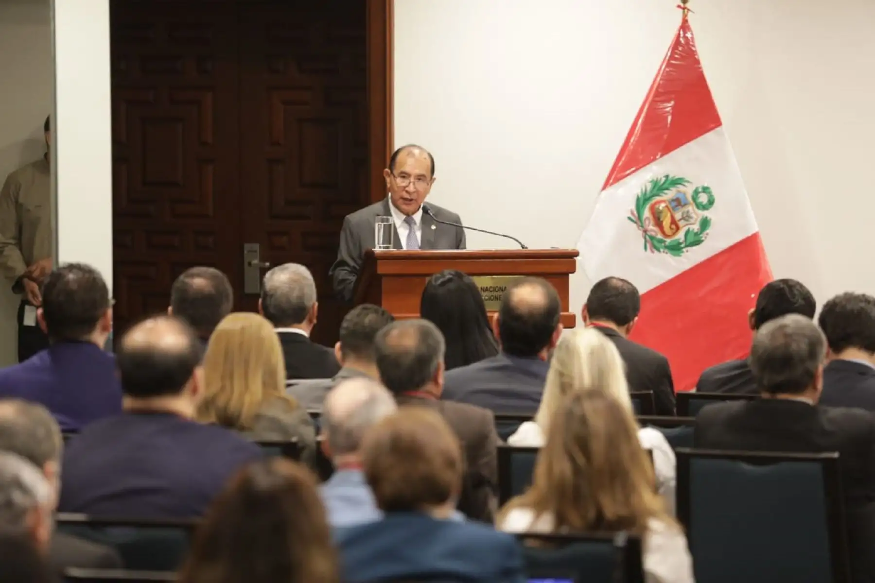 Presidente del JNE, Víctor Ticona. Foto: Difusión.