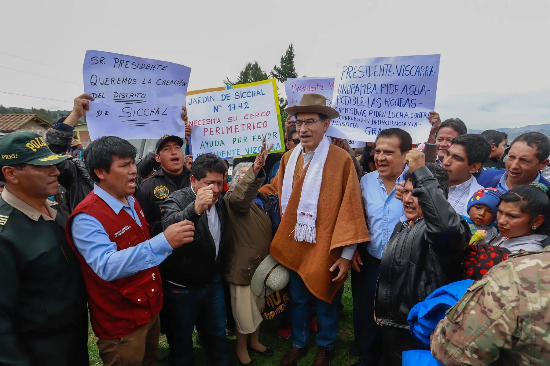 Visita a una familia usuaria del programa Haku Wiñay de FONCODES,en el centro poblado de Pachachaca,  provincia de Julcán.
Foto: ANDINA/Prensa Presidencia