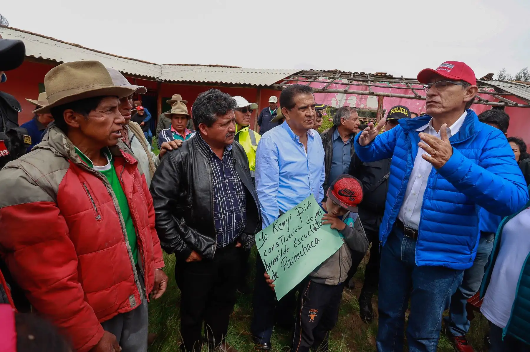 Visita a una familia usuaria del programa Haku Wiñay de FONCODES,en el centro poblado de Pachachaca,  provincia de Julcán.
Foto: ANDINA/Prensa Presidencia