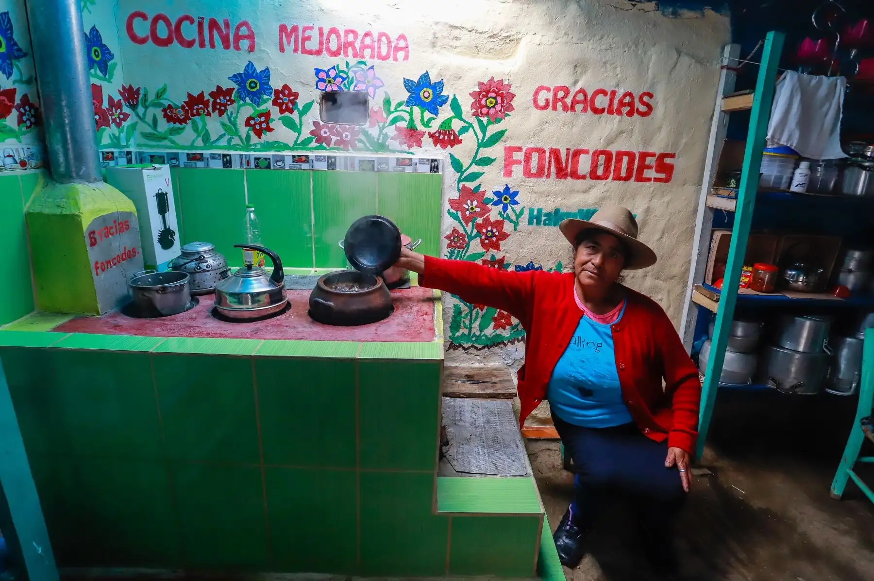 Visita a una familia usuaria del programa Haku Wiñay de FONCODES,en el centro poblado de Pachachaca,  provincia de Julcán.
Foto: ANDINA/Prensa Presidencia