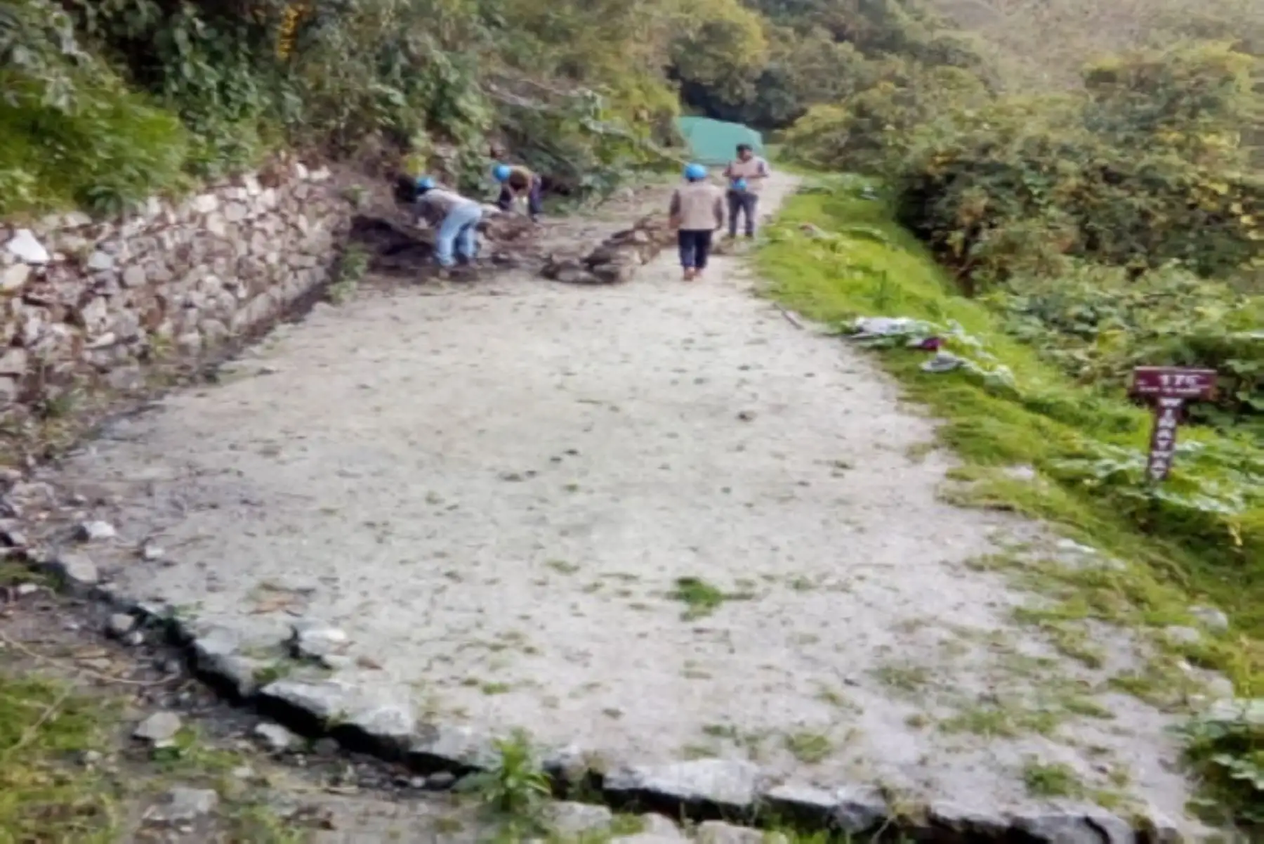 Un muerto y dos heridos por deslizamiento en camino Inca a Machu Picchu