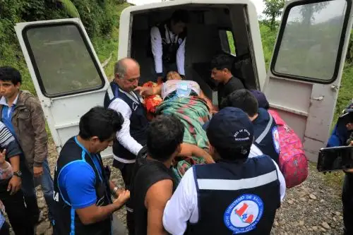 Lluvias e inundaciones en San Martín dejan dos niños muertos y tres personas desaparecidas. ANDINA/Difusión