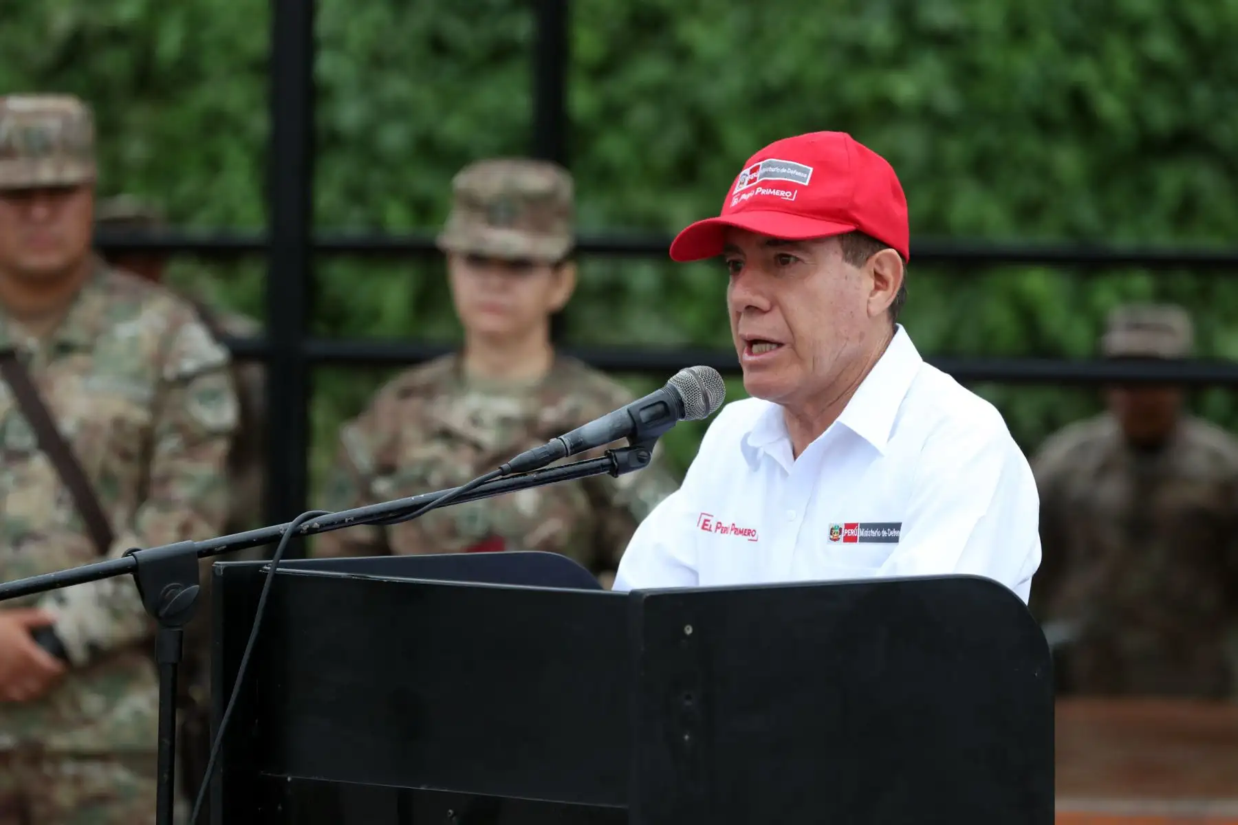 Despliegue del personal de las fuerzas armadas por las elecciones congresales extraordinarias 2020. Foto: ANDINA/MINDEF