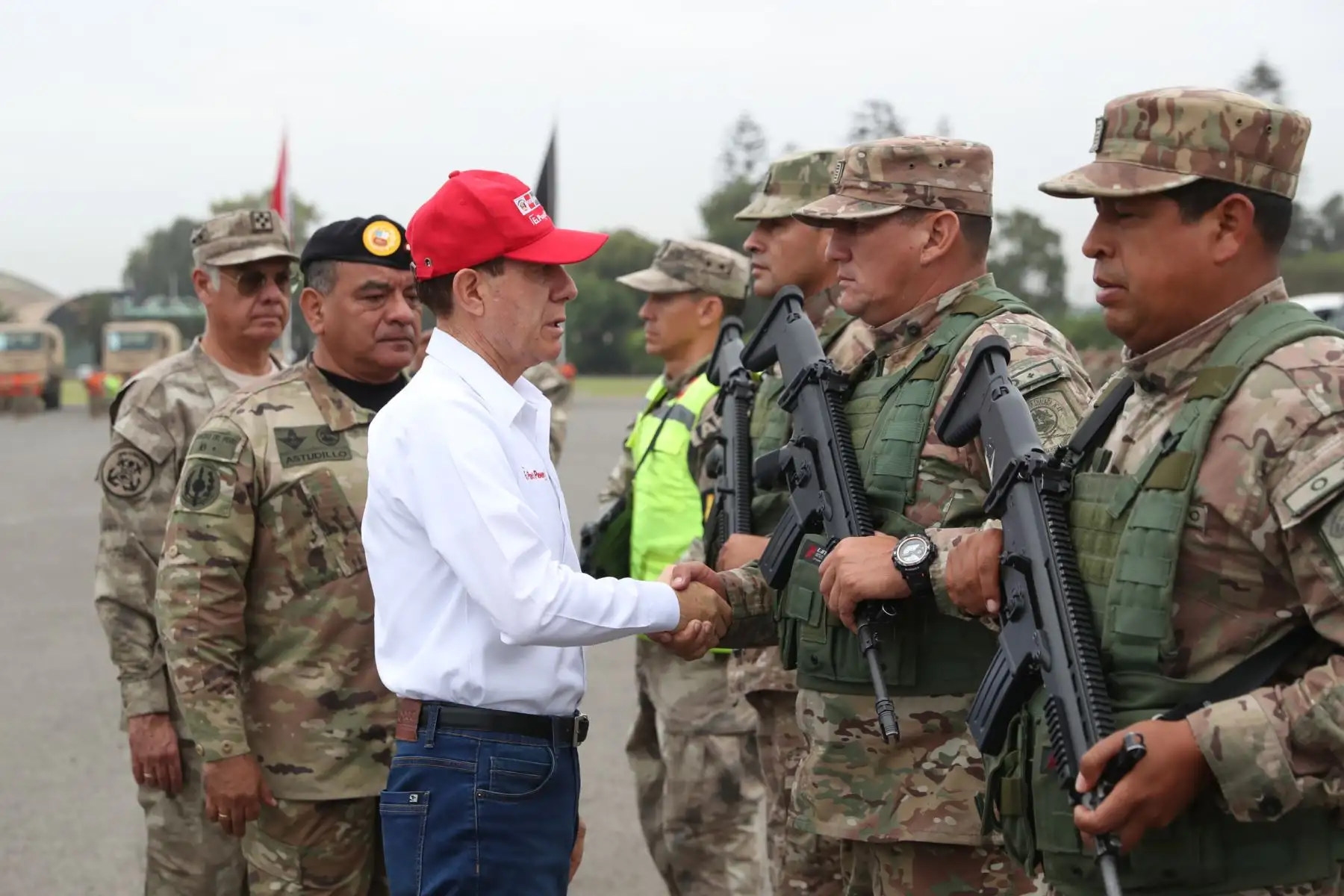 Despliegue del personal de las fuerzas armadas por las elecciones congresales extraordinarias 2020. Foto: ANDINA/MINDEF