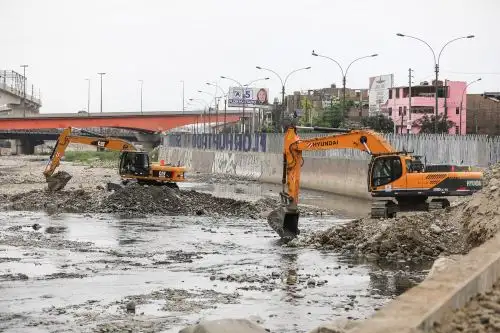 Supervisan obras de prevención en ríos Rímac, Chillón y Lurín. Foto: ANDINA/Difusión.