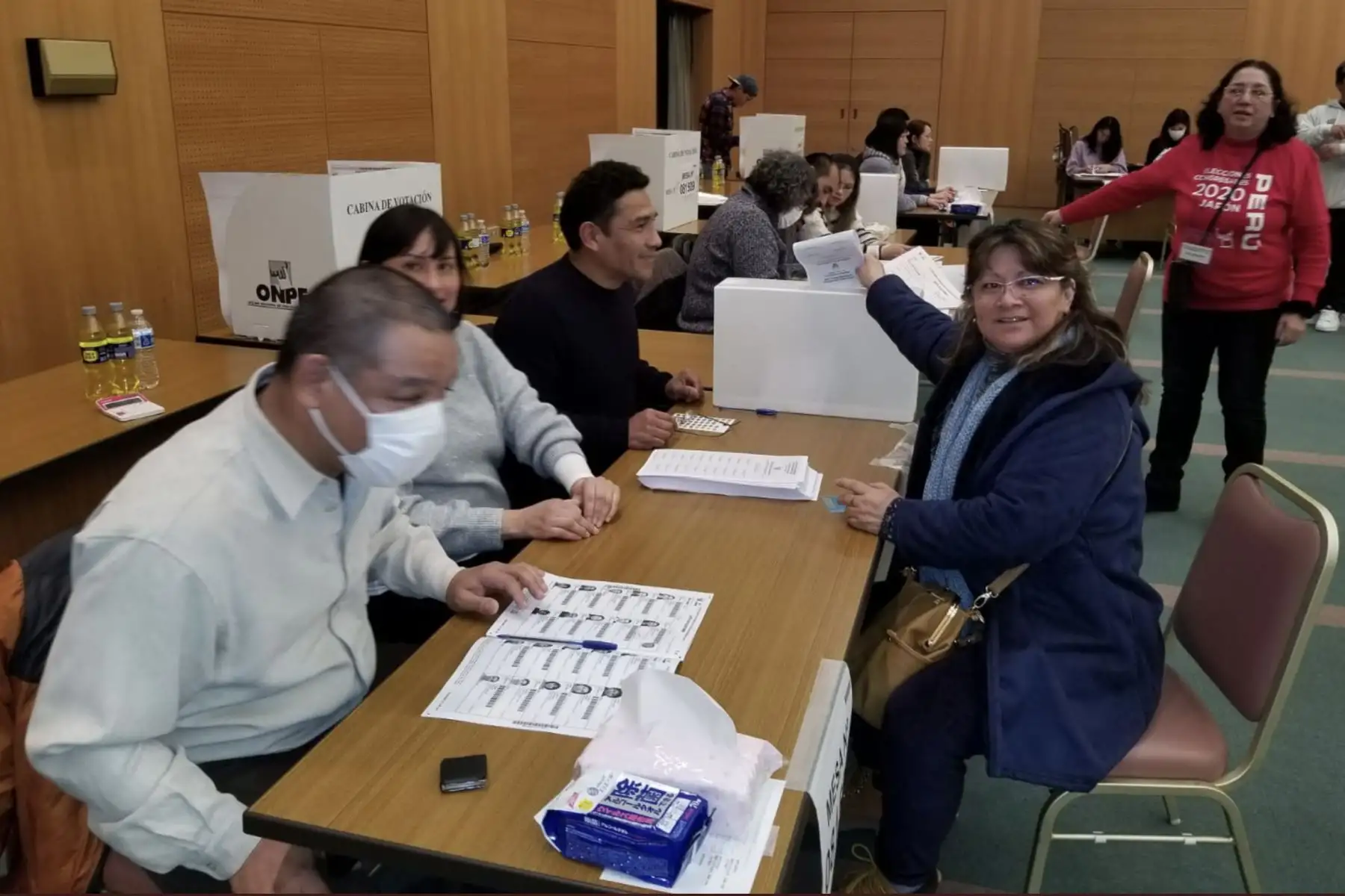 Peruanos residentes en Nagoya y Tokio, Japón, ejercieron su derecho a votar en el marco de las Elecciones Congresales Extraordinarias 2020. Foto: ANDINA/MRE.