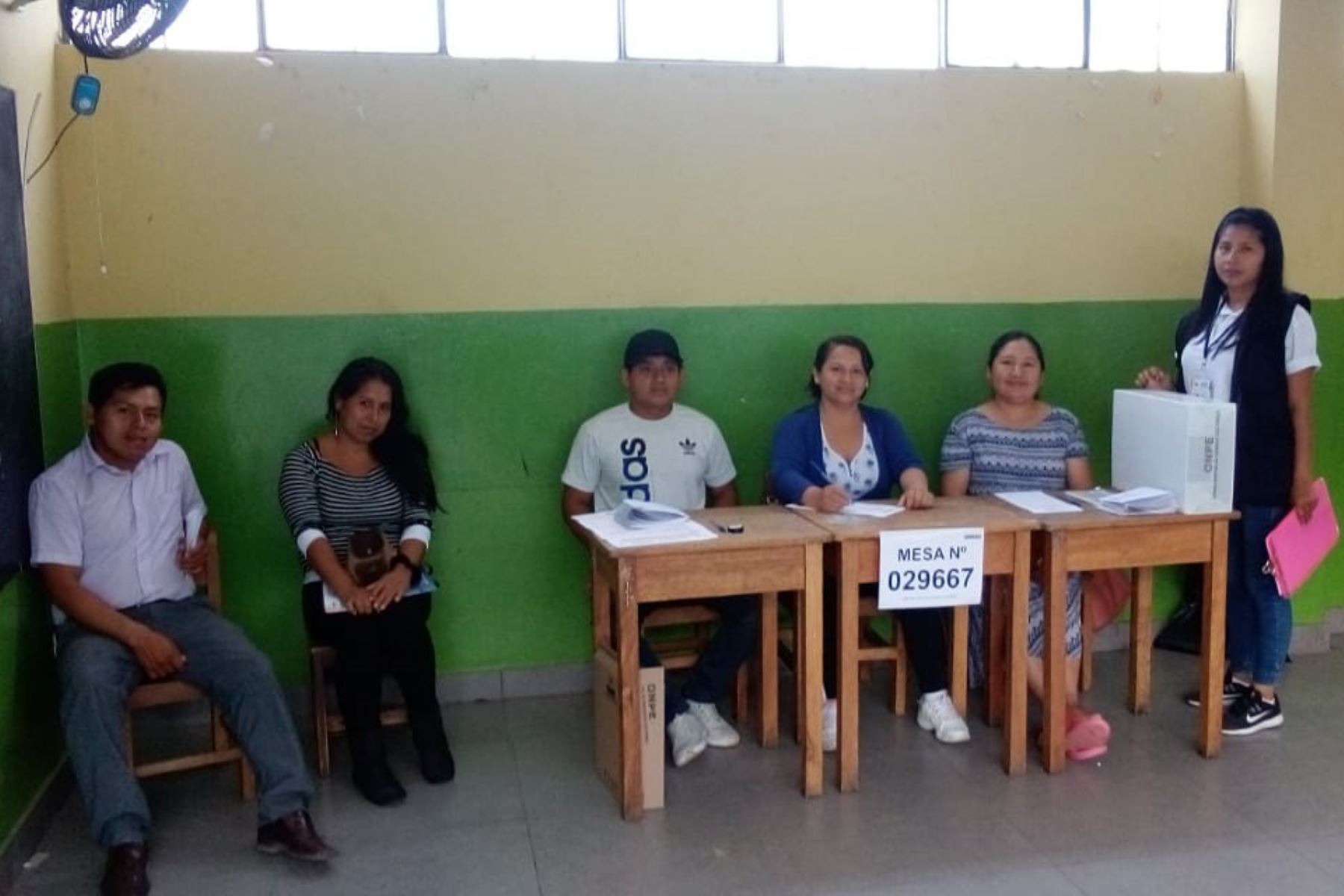Primera mesa en La Libertad se instaló a las 6:52 de la mañana en el distrito de Chao, provincia de Virú. ANDINA/Difusión