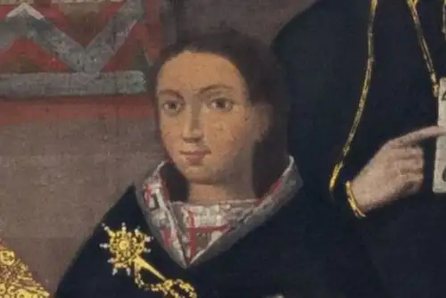 El matrimonio de la princesa inca Beatriz Clara Coya fue tan importante que la boda quedó representada en varios cuadros. Imagen: Museo Pedro de Osma/BBC Mundo